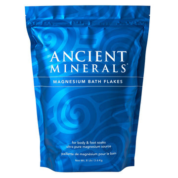 Ancient Minerals Magnesium Bath Flakes - Bathing Alternative to Epsom Salt - Soak Ancient Minerals uk supplements