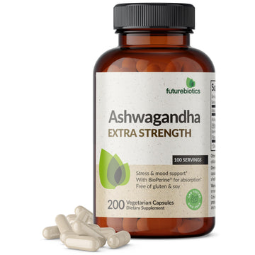 Futurebiotics Ashwagandha Extra Strength Stress & Mood Support with BioPerine Futurebiotics uk supplements
