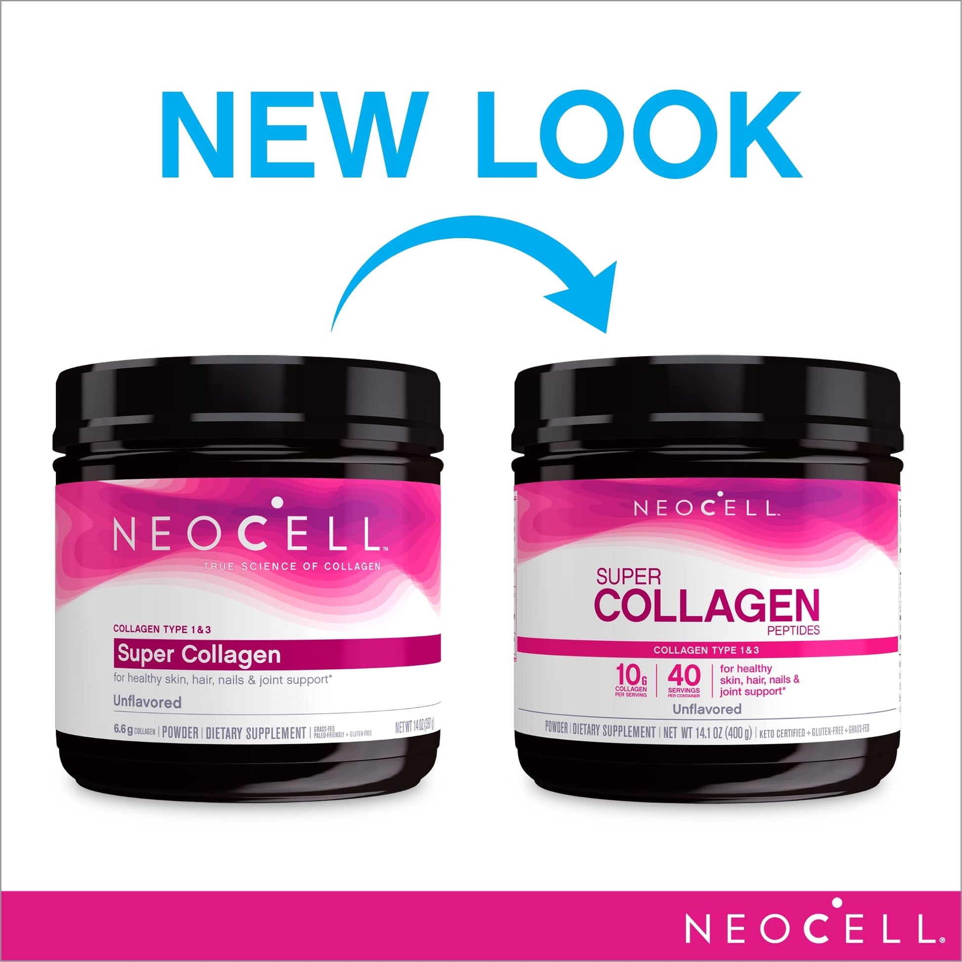 NeoCell Super Collagen Powder, 10g Collagen Peptides per Serving & Super Collagen NeoCell uk supplements
