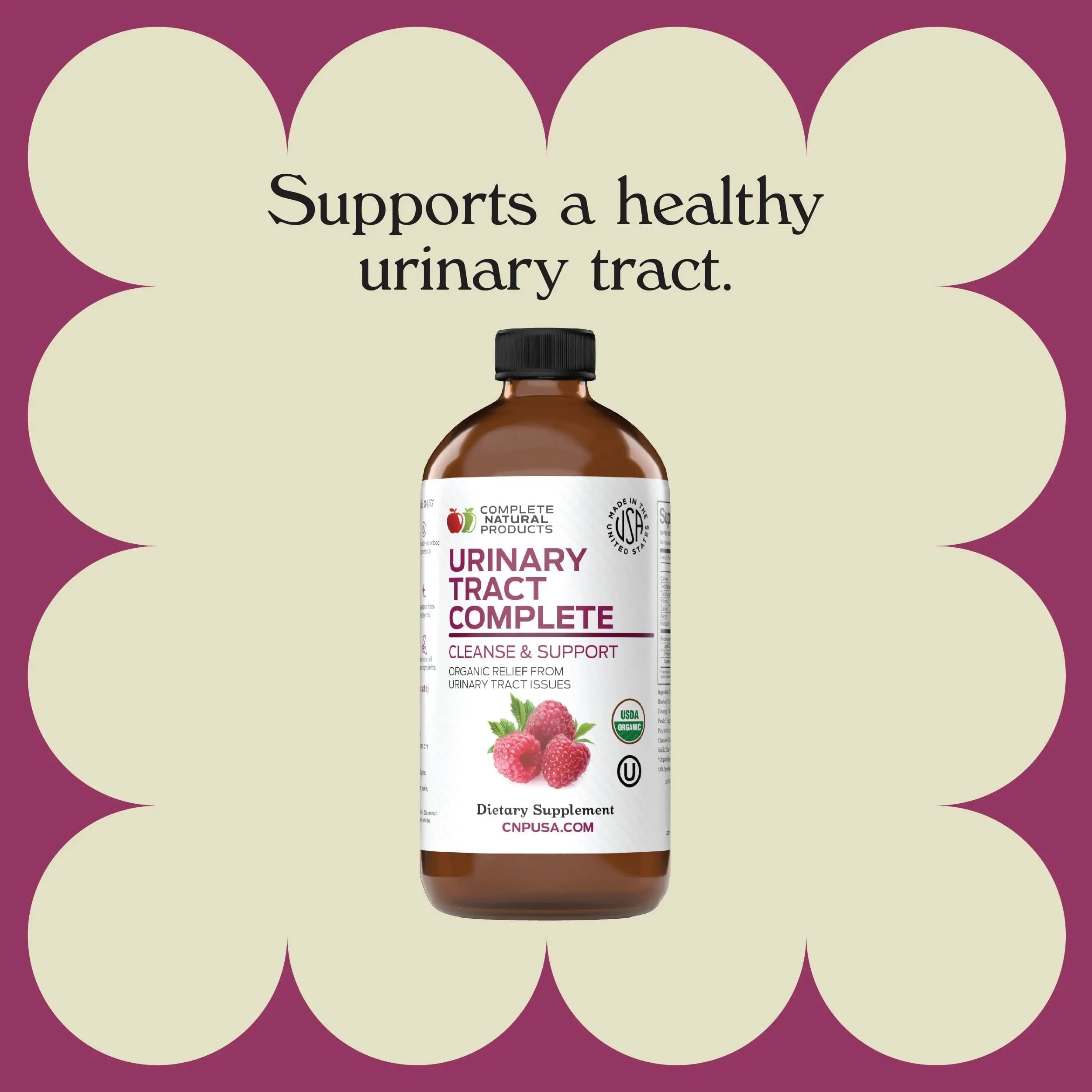 Complete Natural Products Urinary Tract Complete 8oz - Liquid Supplement for a Urinary Tract Cleanse, Defense, Health, and Treatment with Organic Cranberry & Organic D-Mannose Complete Natural Products uk supplements
