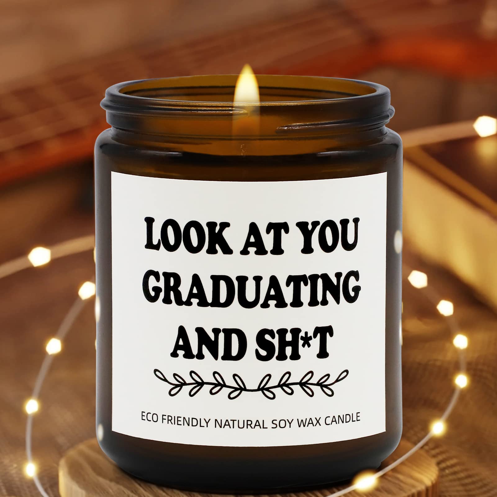 Joyseller Funny Graduation Gift for Her/Him, Look at You Graduation Candles for Party Decorations Joyseller uk supplements