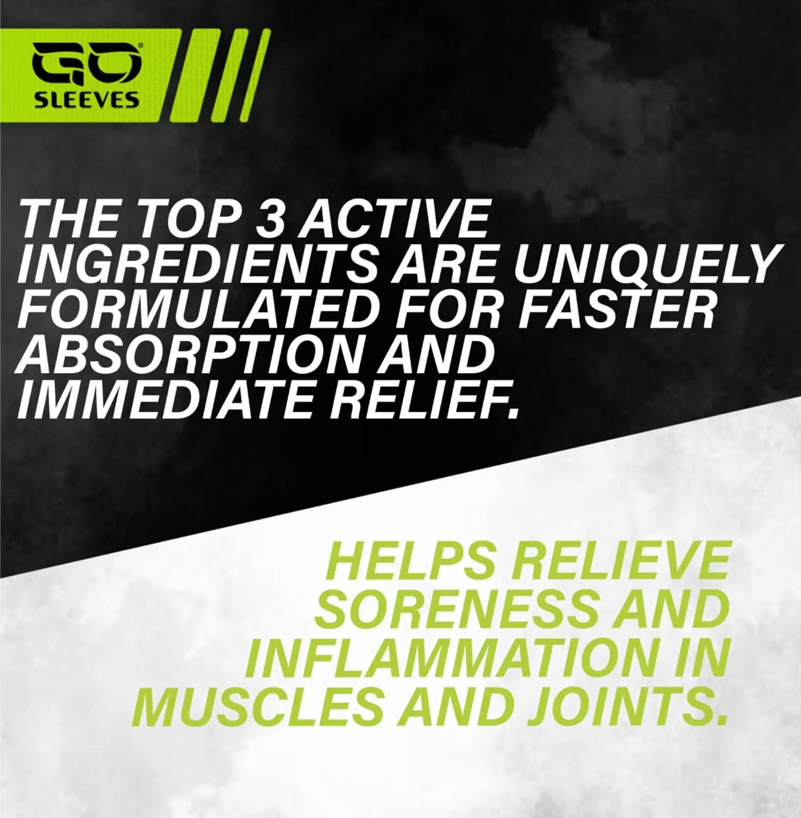 Go Sleeves Sports Recovery Cream - Concentrated Muscle and Joint Recovery Lotion – Magnesium Chloride Cream with Arnica for Muscle Pain and Stiffness from Running, Exercise, Backache – 2 Ounces GO SLEEVES uk supplements