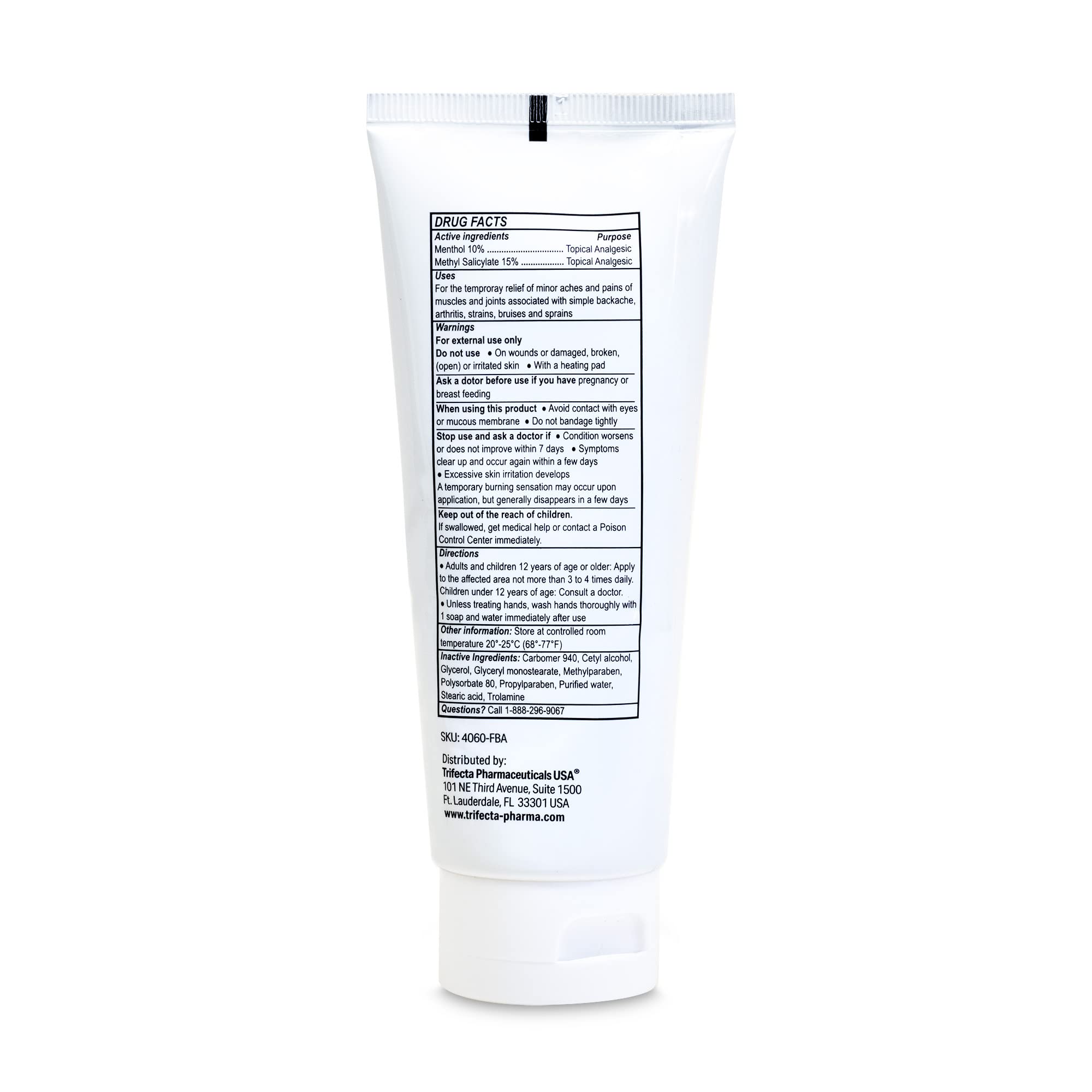 (3 Pack) Globe Ultra Strength Greaseless Muscle Rub Cream (3 oz). Compare to The Active Ingredients of Greaseless Bengay, 10% Menthol & 15% Methyl Salicylate (3 Pack) Globe uk supplements