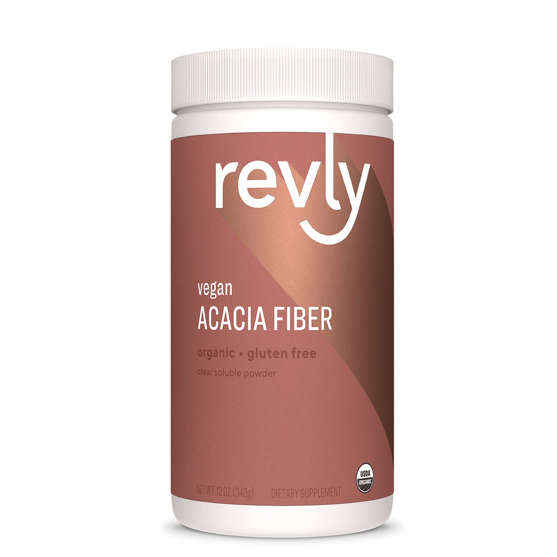 Amazon Brand - Revly Organic Acacia Fiber Powder, Supports Digestive Health Revly uk supplements