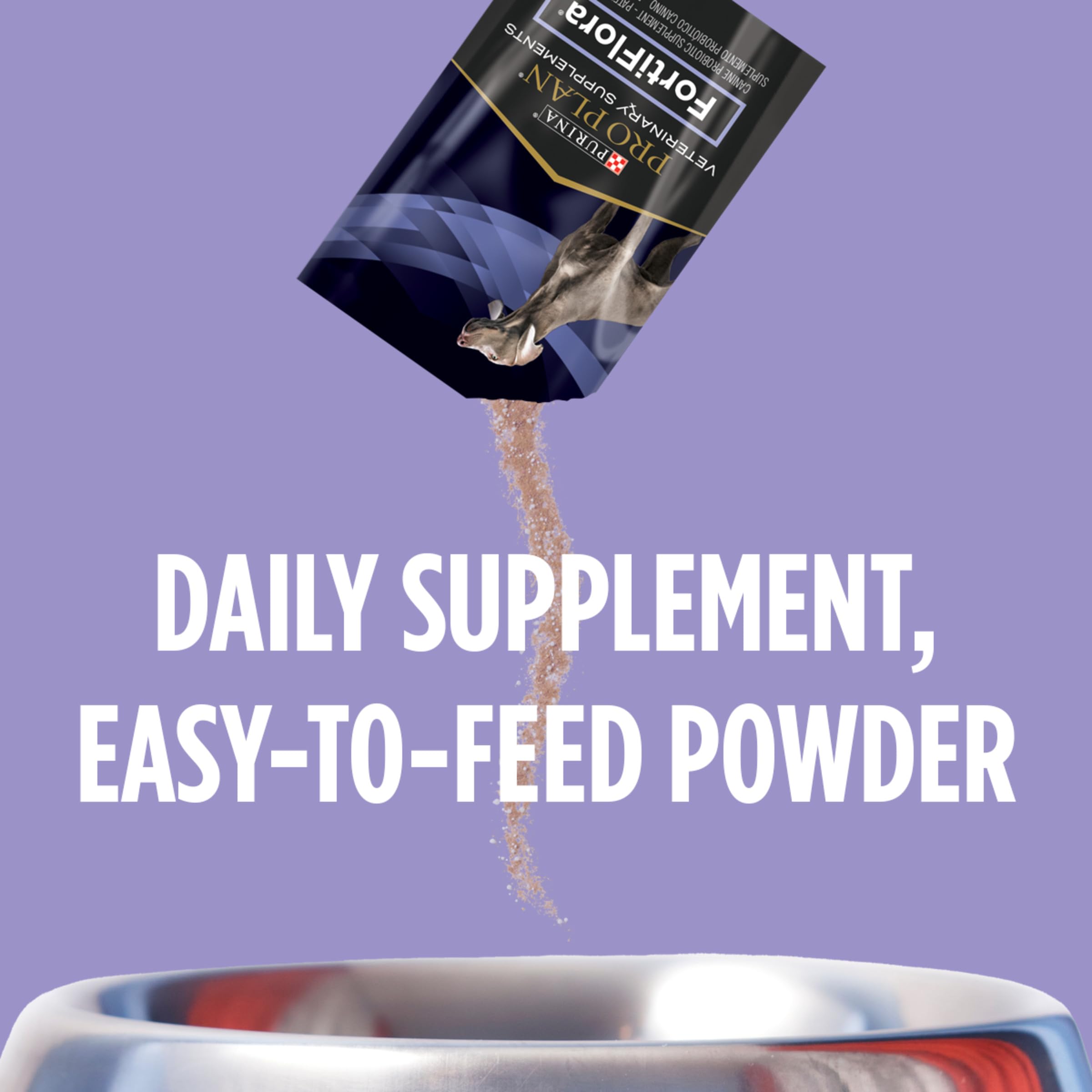 Purina Pro Plan Veterinary Supplements FortiFlora Daily Probiotics for Dogs, Helps Digestive Gut Health and Diarrhea - 30 ct. Box Pro Plan Veterinary Diets uk supplements