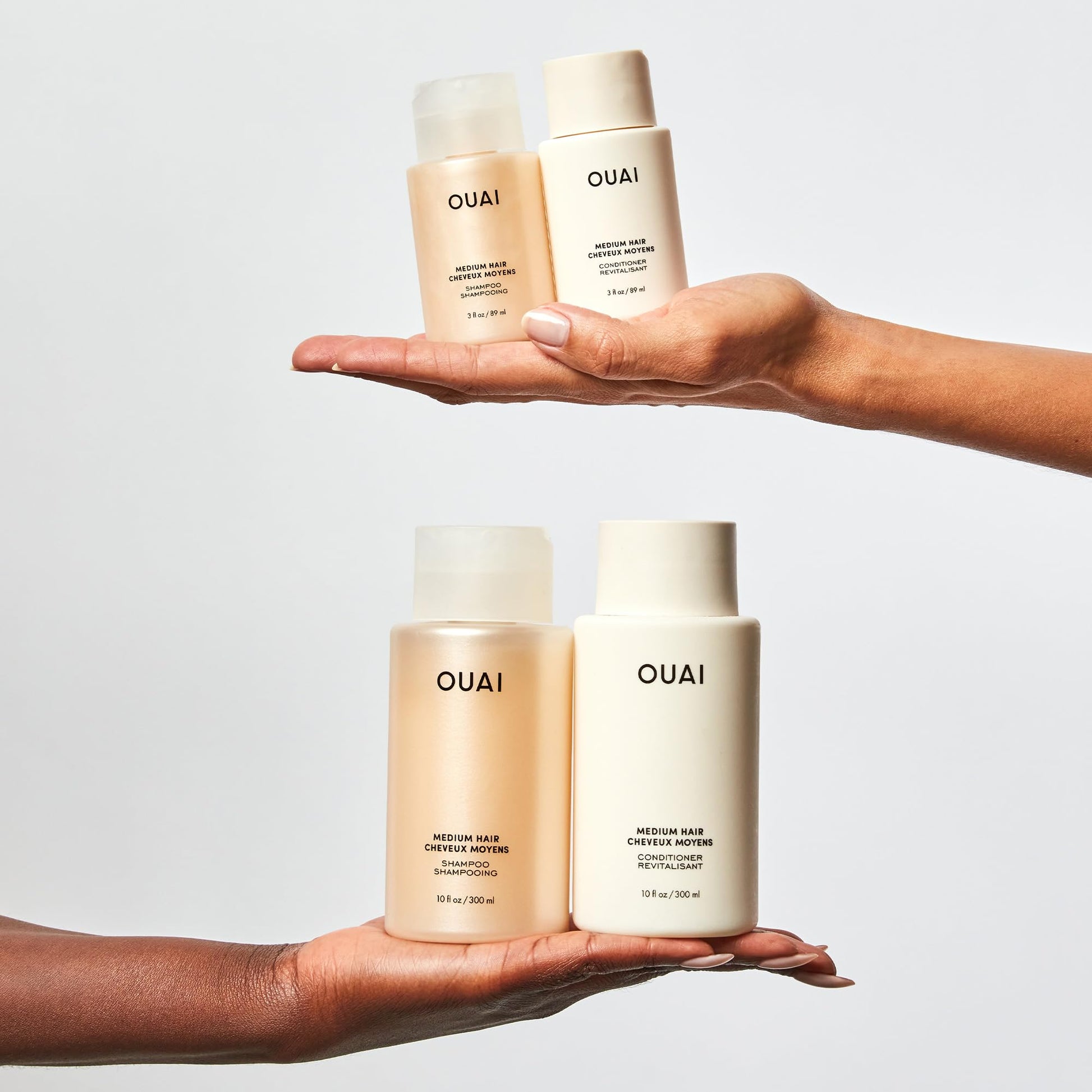 OUAI Medium Shampoo Travel Size - Hydrating Shampoo with Coconut Oil, Babassu, Kumquat Extract & Keratin - Strengthens, Nourishes & Adds Shine - Paraben & Sulfate Free Hair Care Products (3 Oz) OUAI uk supplements