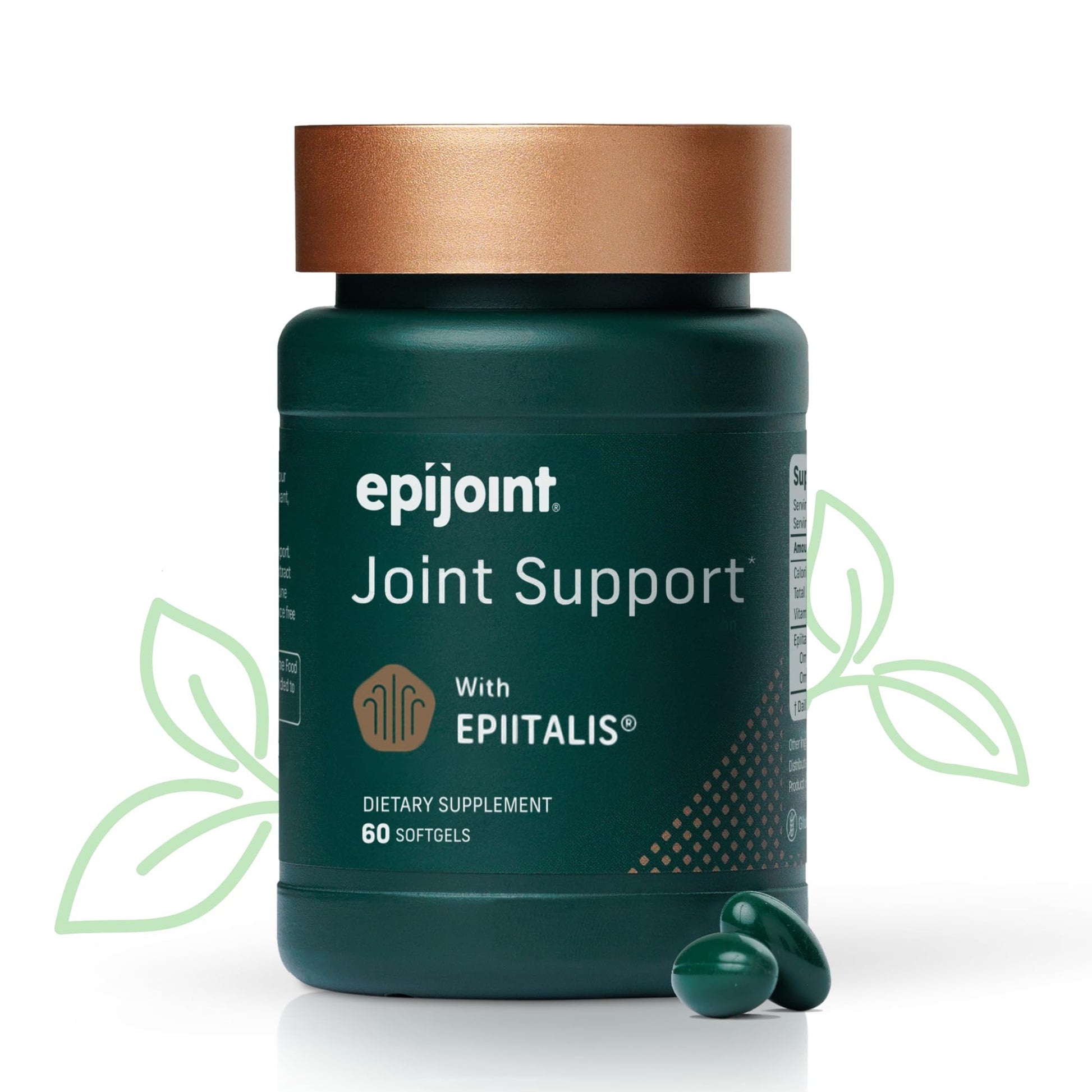 EPIJOINT Joint Support – Supports Mobility & Osteoarthritis – May Help Reduce Inflammation with Patented Epiitalis – 60 Capsules EPIJOINT uk supplements