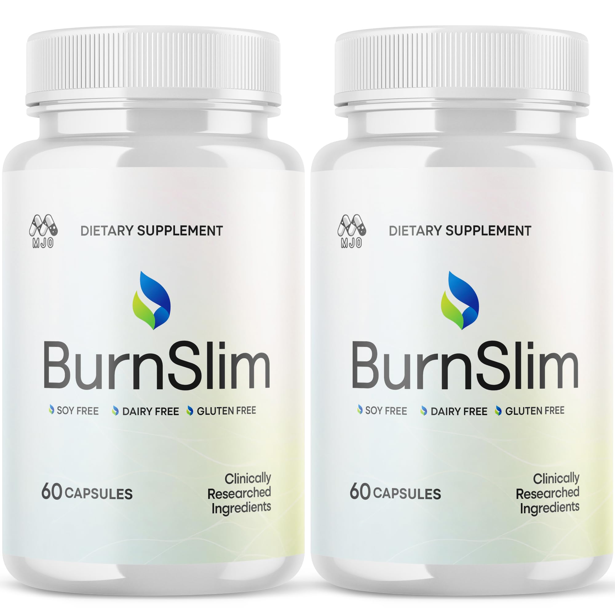 (2 Pack) Burn Slim Capsules, Official Burnslim Pills with All Natural Ingredients, Advanced Burn Slim Health and Wellness Vitamin Supplement Supporting Active Lifestyle for Women & Men (120 Capsules) MJO uk supplements