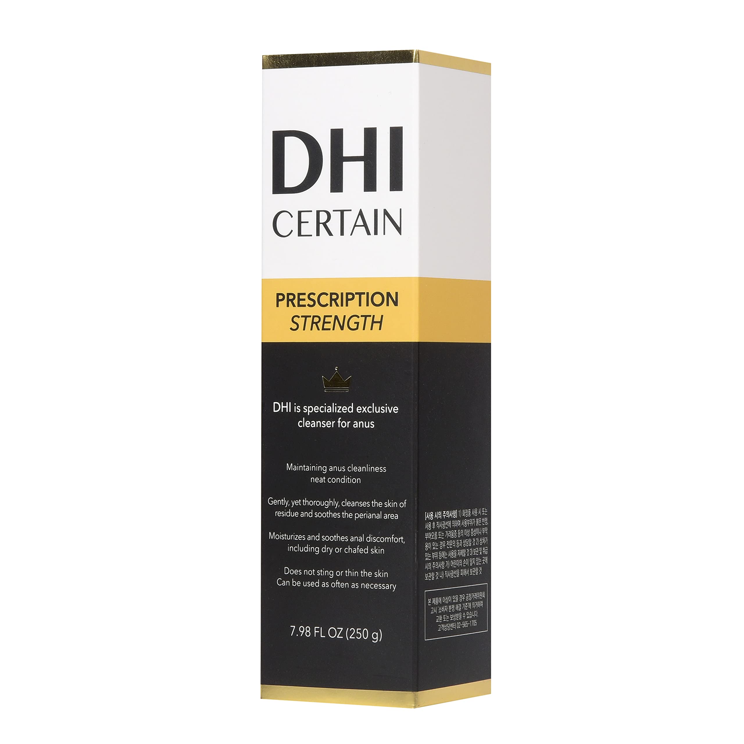 DHI PROBIOTIC Certain Intimate Wash for Men with 3 kinds of probiotics plus 20 Premium Natural DHI uk supplements