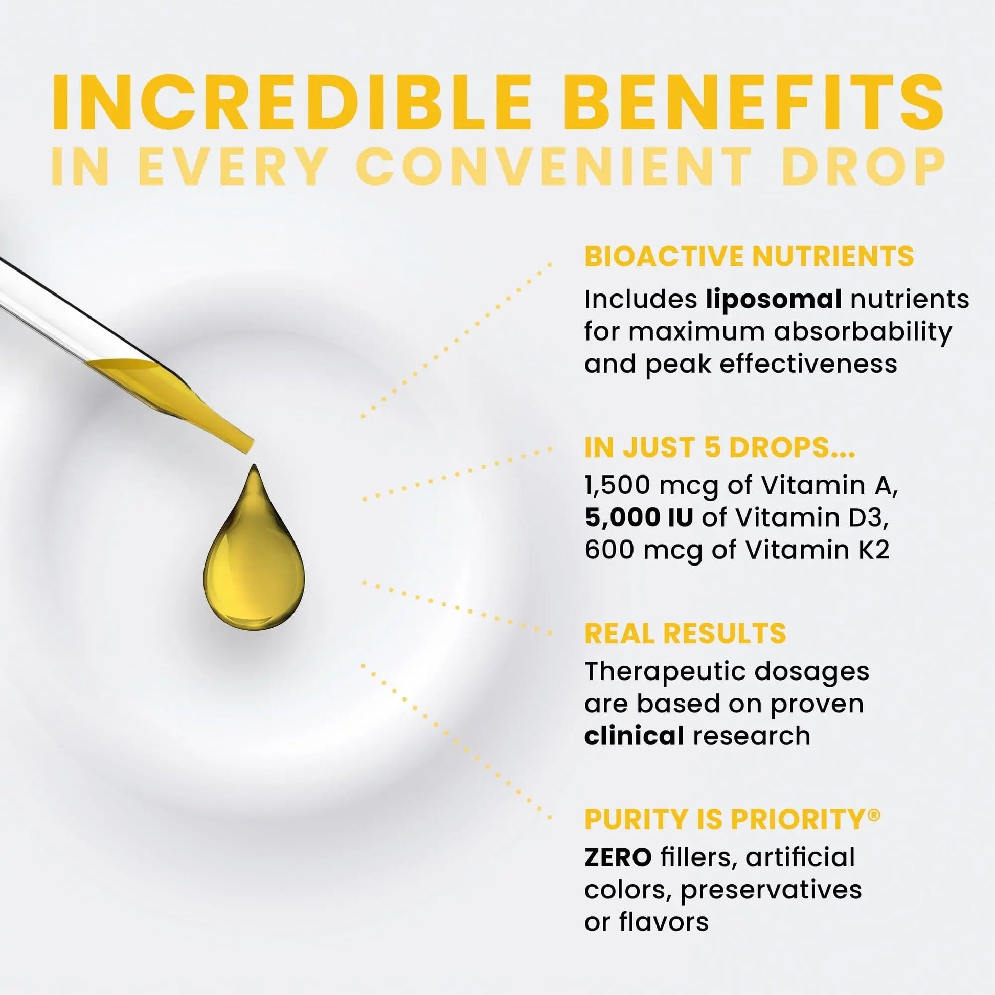 Pure Therapro Rx Vegan A-D-K Drops 10 Ml, Made in USA | 3 Month Supply | Vitamin A (Palmitate), Liposomal Vitamin D3 (Pureshine) Pure Therapro Rx uk supplements