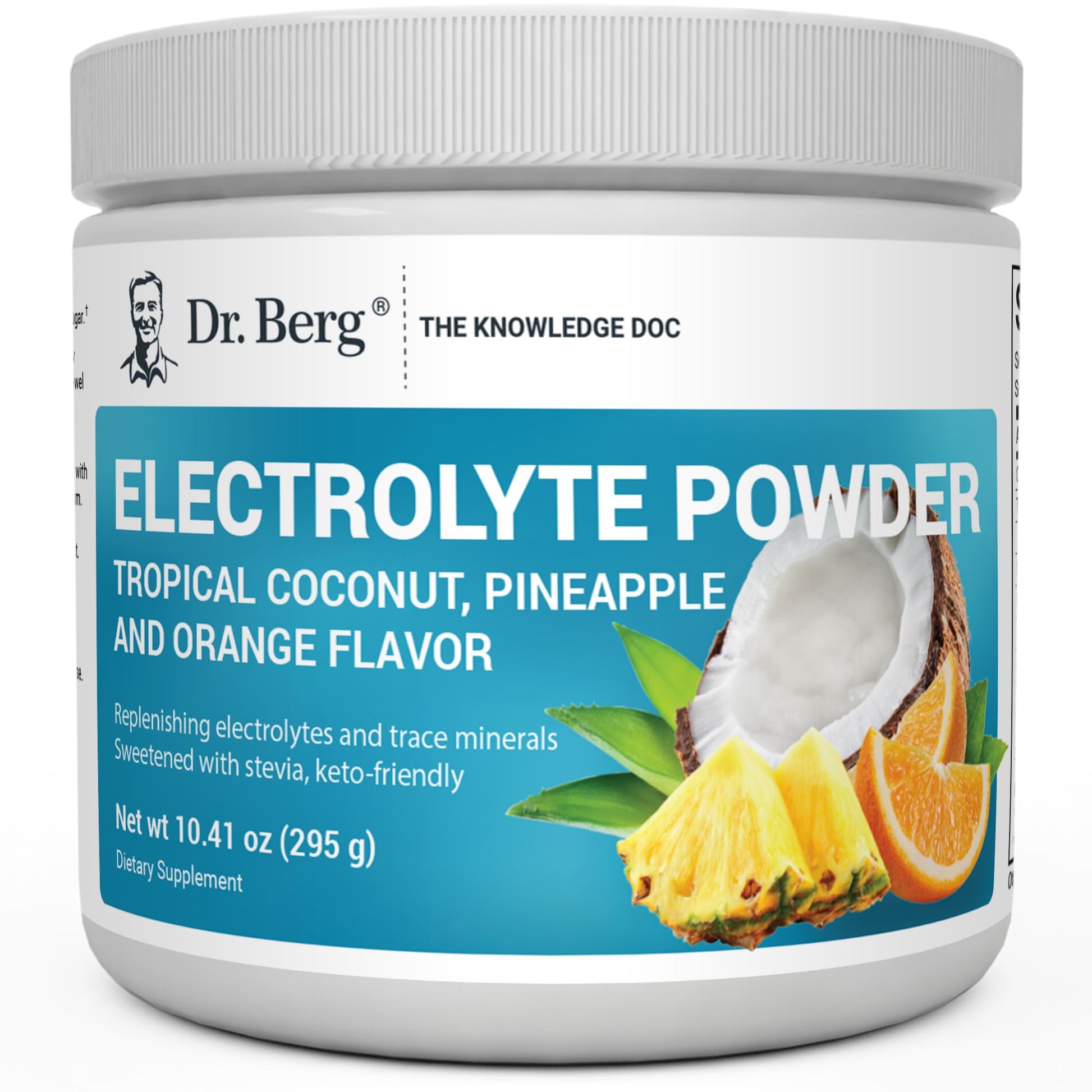 Dr. Berg Hydration Keto Electrolyte Powder - Enhanced w/ 1,000mg of Potassium Dr. Berg Nutritionals uk supplements