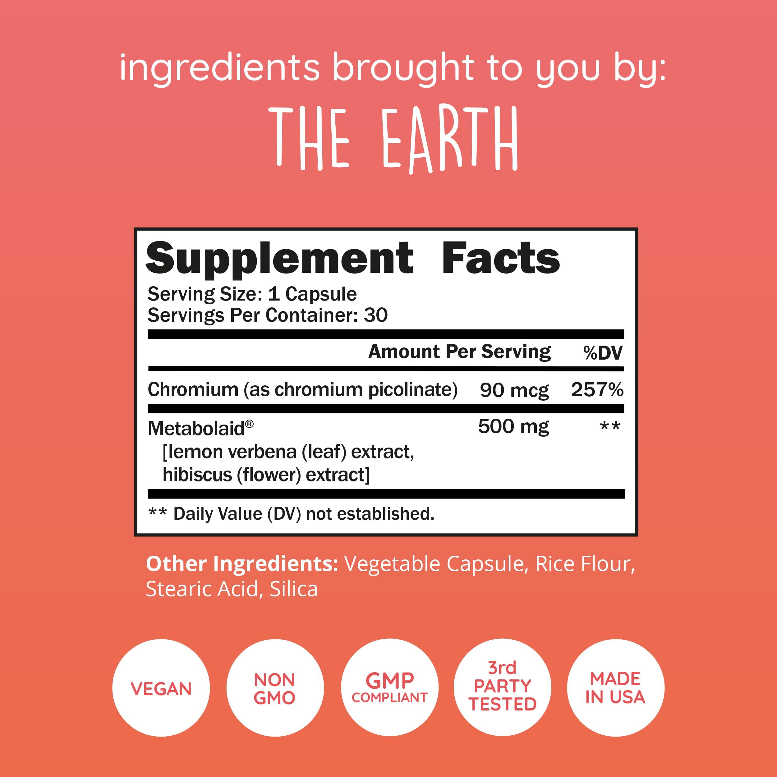 Happy Healthy Hippie GLP-1 Supplement (Metabolaid™ + Chromium) + Appetite Suppressant for Women | Metabolism Booster (AMPK) for Weight | Belly Fat Burner | Hunger & Cravings Control - 30 Vegan Caps Happy Healthy Hippie uk supplements