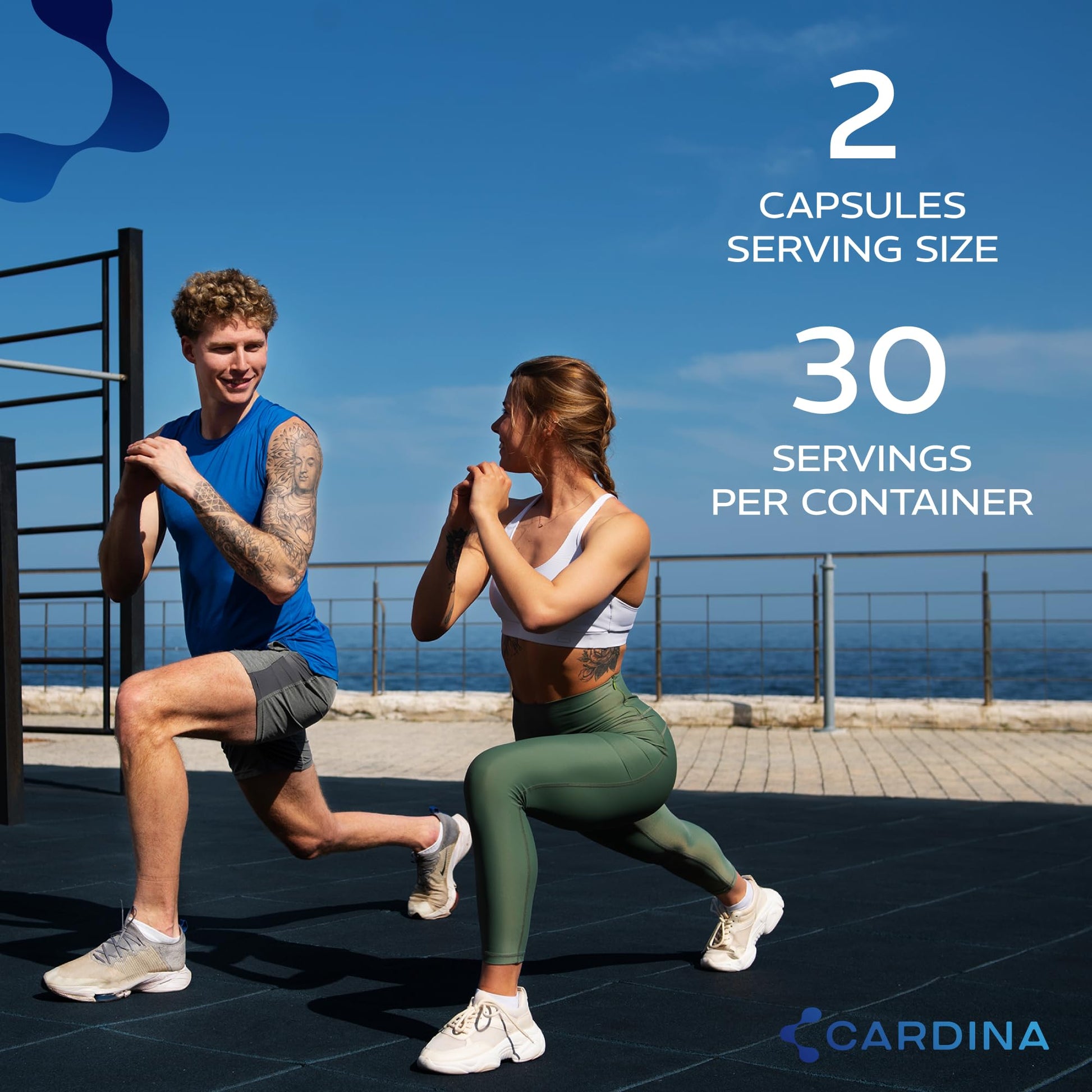 CARDINA B12 Vitamins for Women and Men - Brain Supplements for Memory and Focus with Thiamine B1 Supplement and COQ10 - Brain Memory Support - Non-GMO and Vegan B12 Supplement, 60 Ct CARDINA uk supplements
