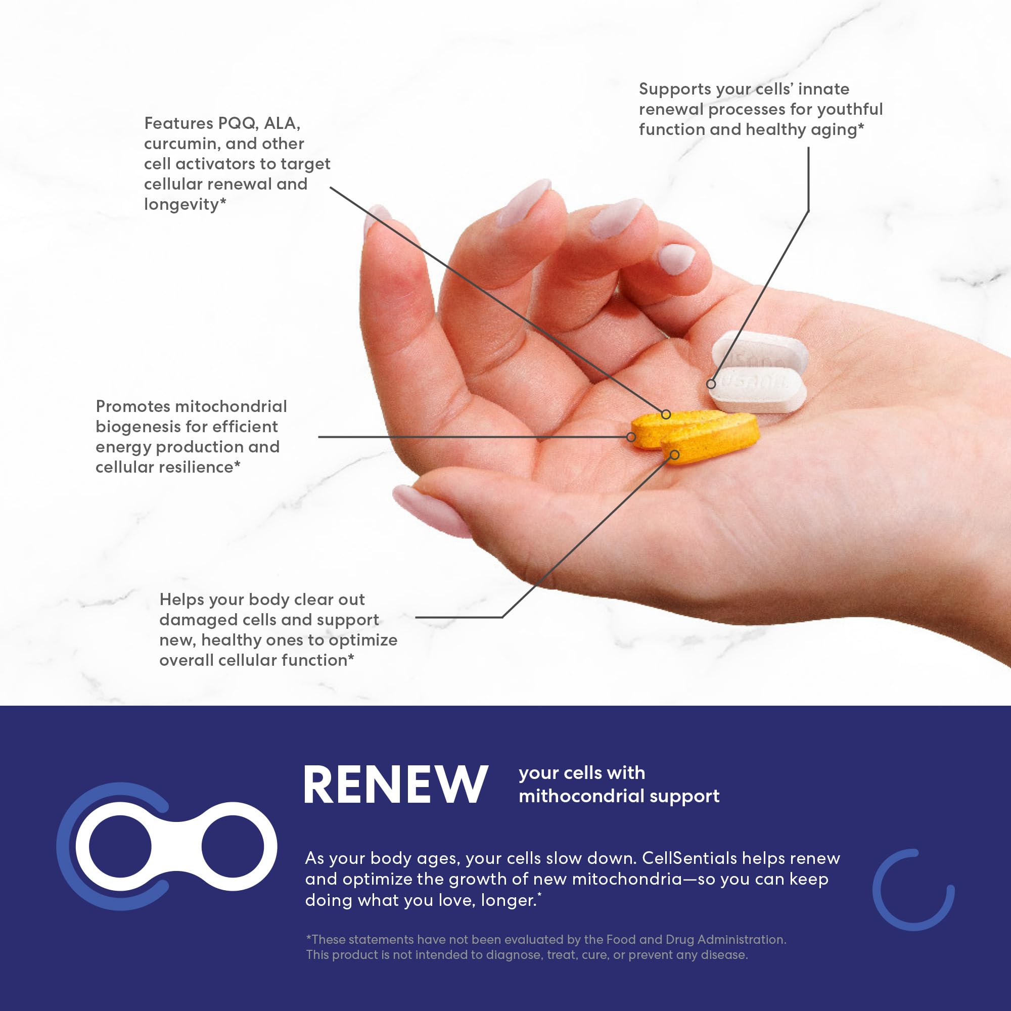 USANA CellSentials - Core Minerals and Vita Antioxidant with InCelligence Technology to Support Total Body Health* - 112 Tablets Per Bottle - 28 Day Supply USANA uk supplements