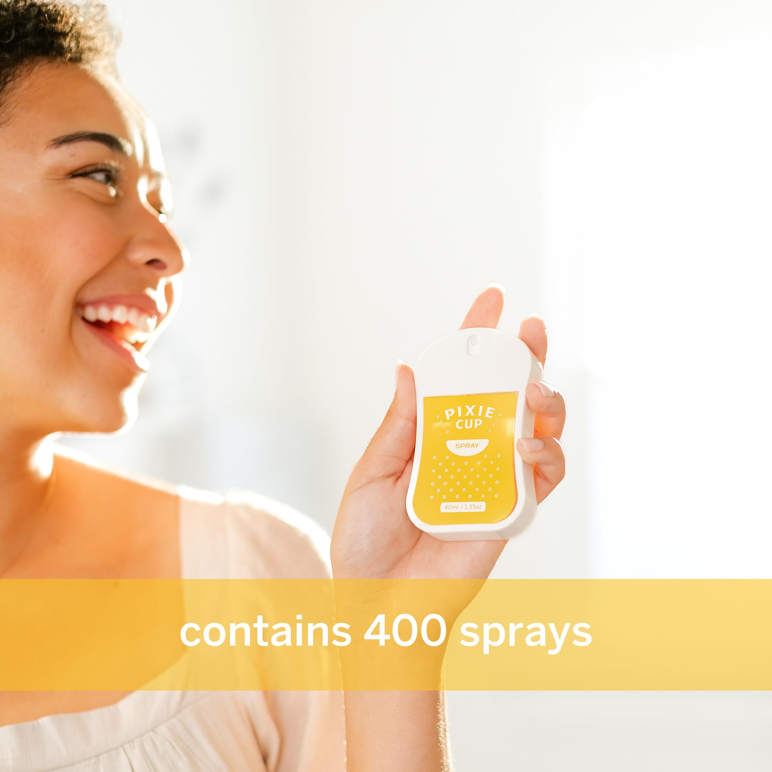 Pixie Sterilizer Spray for Menstrual Cups - Complete Sterilization in Just A Quick Spray - 100% Hypoallergenic Pixie Cup uk supplements