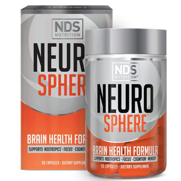 FitLife Brands Nutrition Neuro Sphere - Brain Health Formula - Nootropic, Increase Focus and Energy, Enhance Concentration, Antioxidant and Immunity Support - 90 Capsules FitLife Brands uk supplements