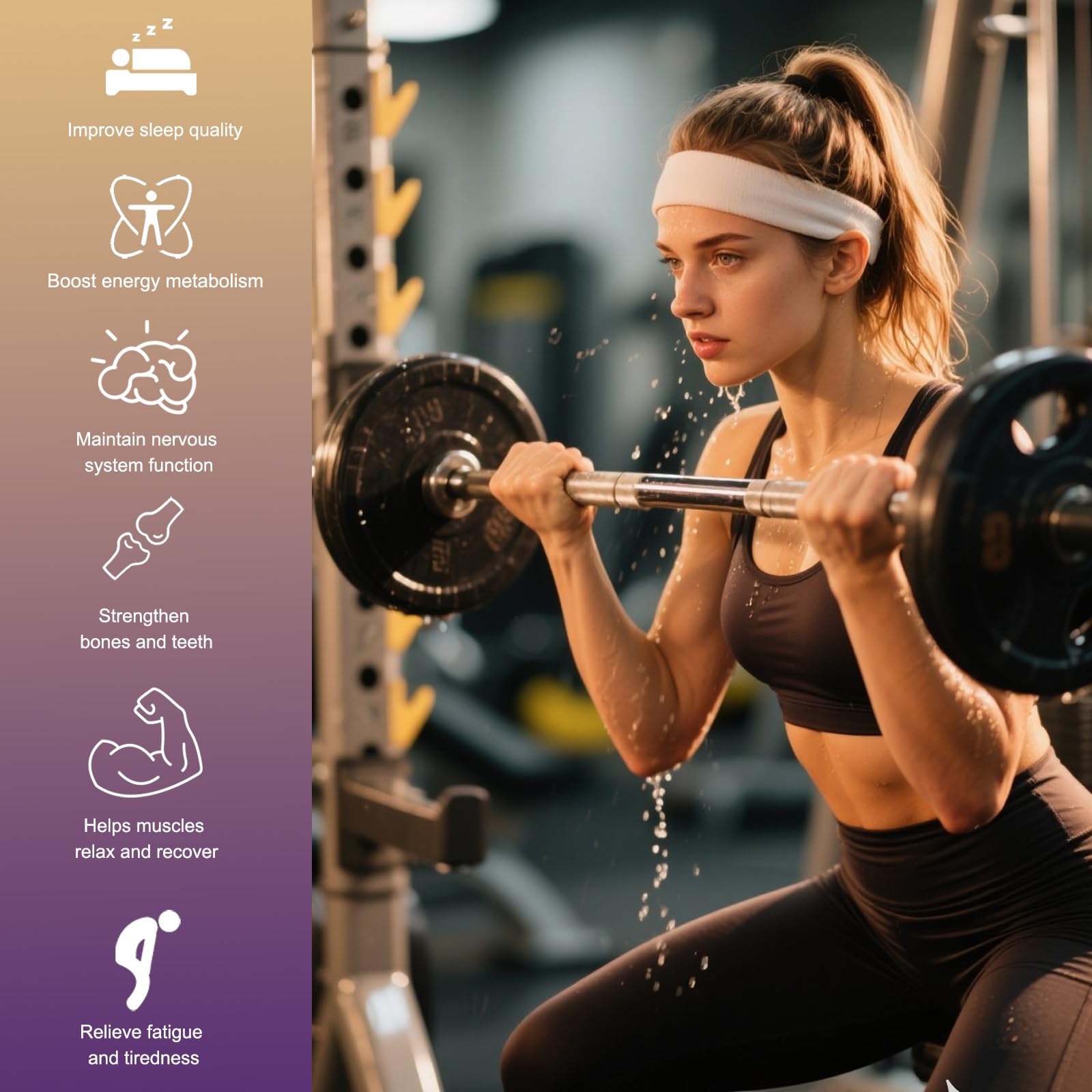12-in-1 Magnesium Complex for Women Men: Magnesium Glycinate 700mg with Citrate, Malate Taurate Chelated Forms - High Absorption Magnesium Supplement for Relaxation Muscle Heart - 120 Vegan Capsules CIYOJA uk supplements