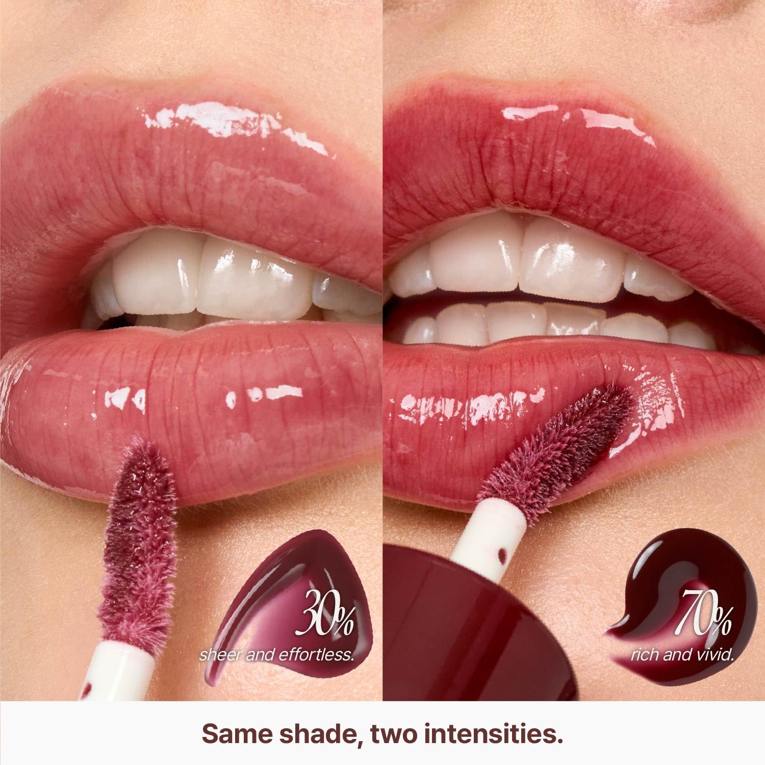 fwee 3D Voluming Gloss 70% (Rich) | Lychee 70% | High Shine, Non-Sticky Lip Gloss for Makeup | Long-Lasting, Moisturizing Gel Formula | 30%, 70% Pigment Options | 5.3g fwee uk supplements
