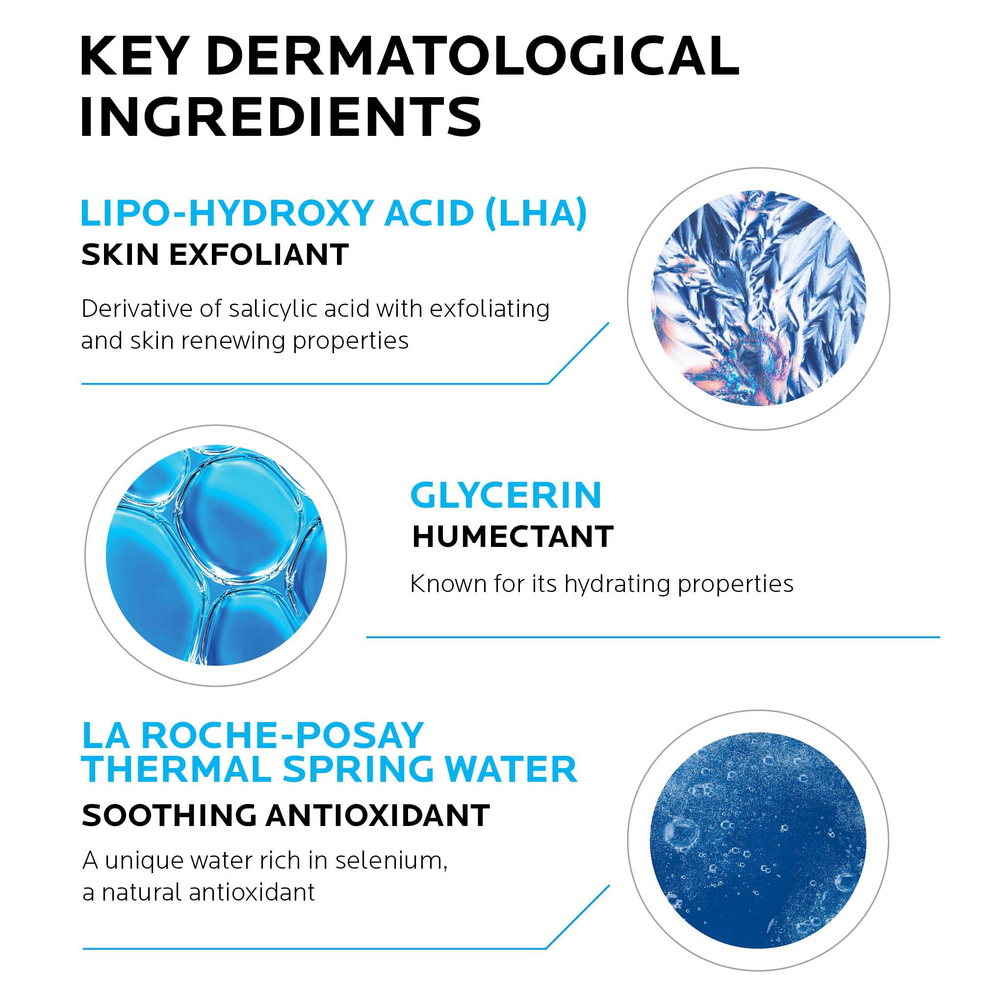 La Roche-Posay Pigmentclar Brightening Face Cleanser, Exfoliating Face La Roche-Posay uk supplements