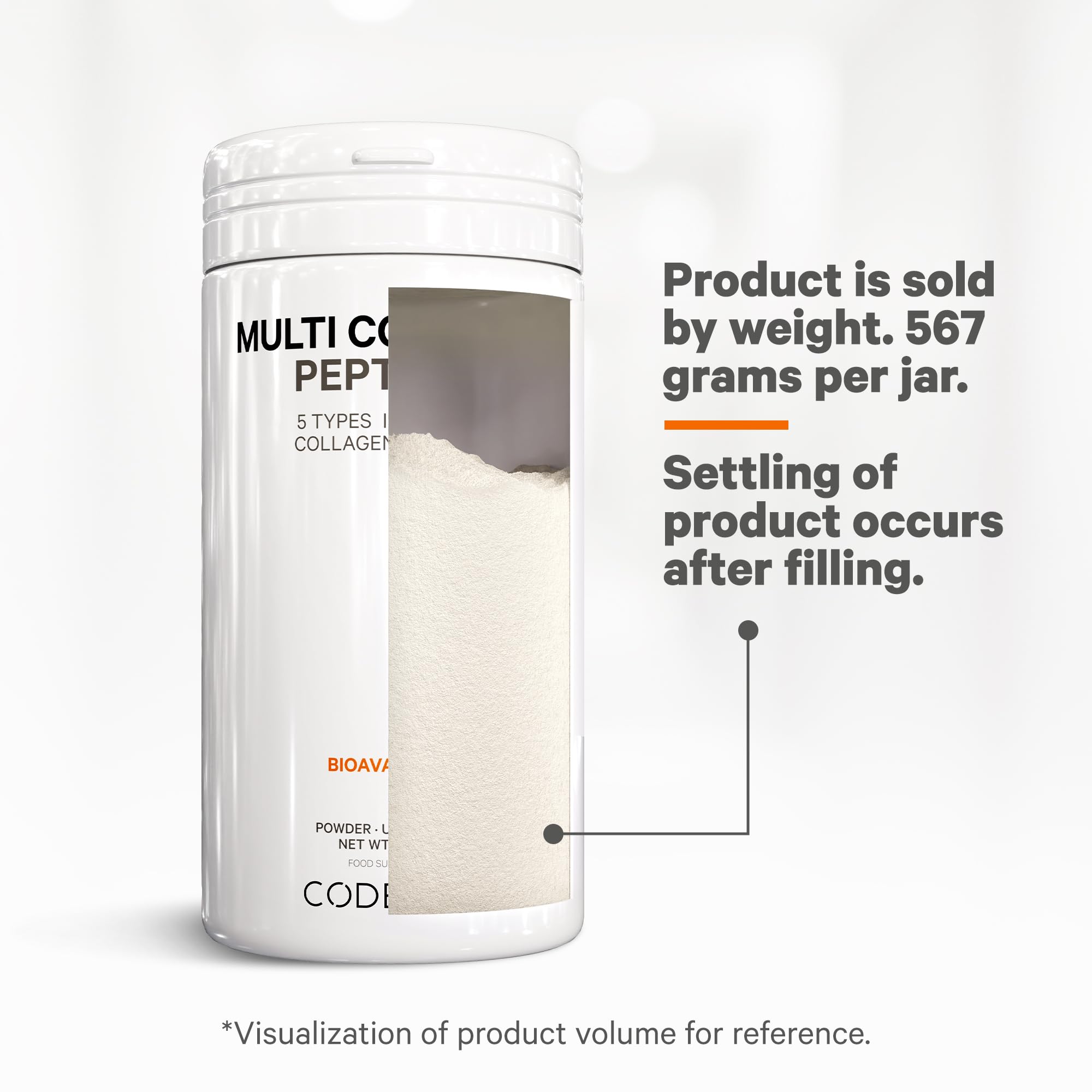 Codeage Multi Collagen Protein Powder Peptides, 2-Month Supply, Hydrolyzed, Type I, II, III, V, X Grass Fed Codeage uk supplements