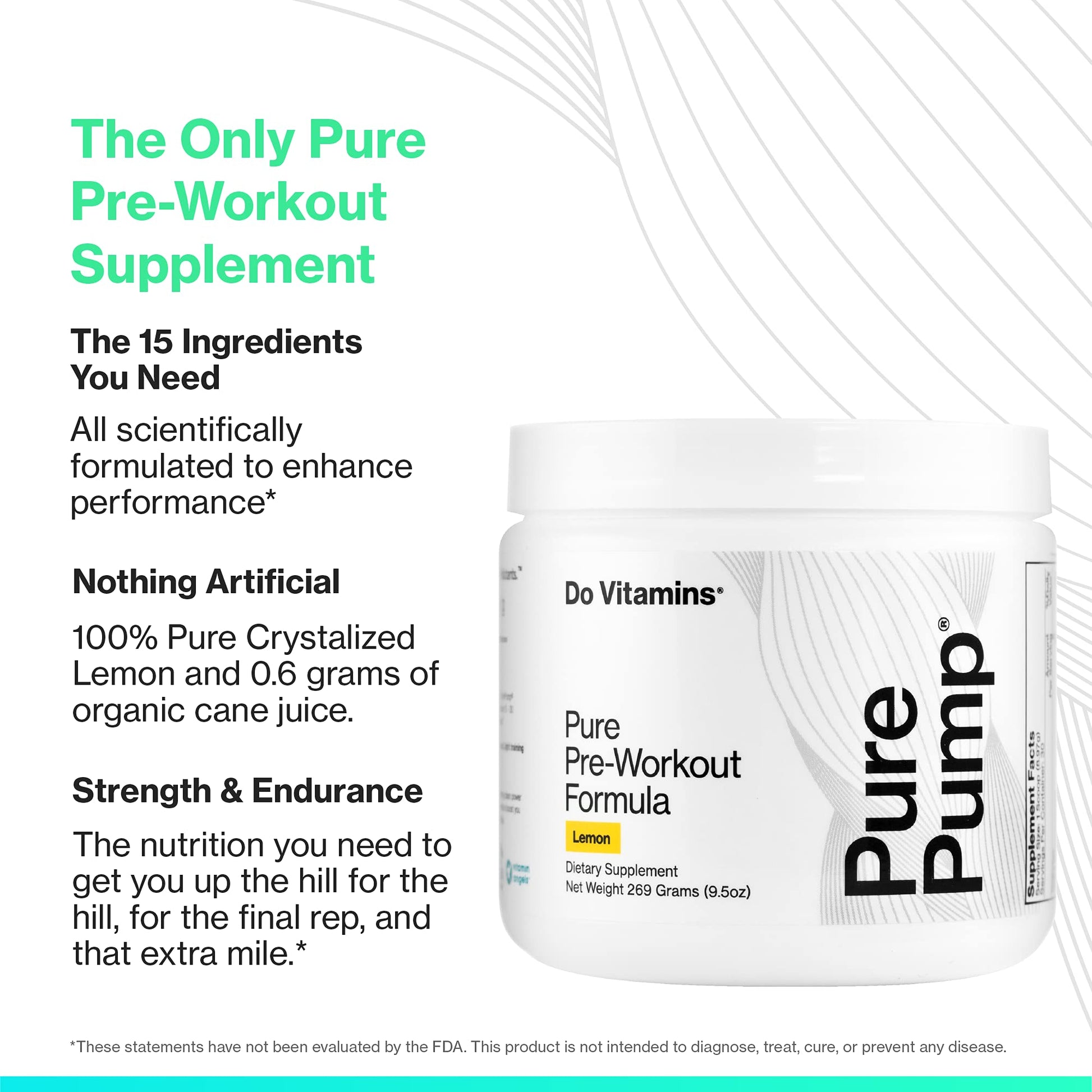 Do Vitamins PurePump - All-Natural Clean Preworkout Powder, Boost Energy, Focus Do Vitamins uk supplements