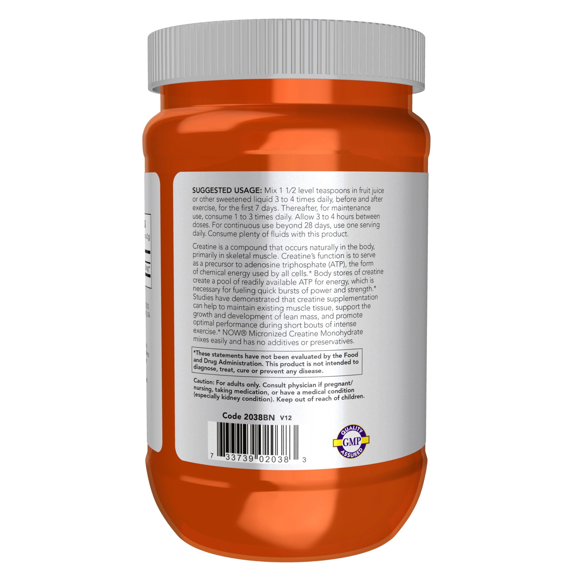 NOW Foods Sports Nutrition, Micronized Creatine Powder 500 g, Mass Building*/Energy Production*, 1.1-Pound NOW Foods uk supplements