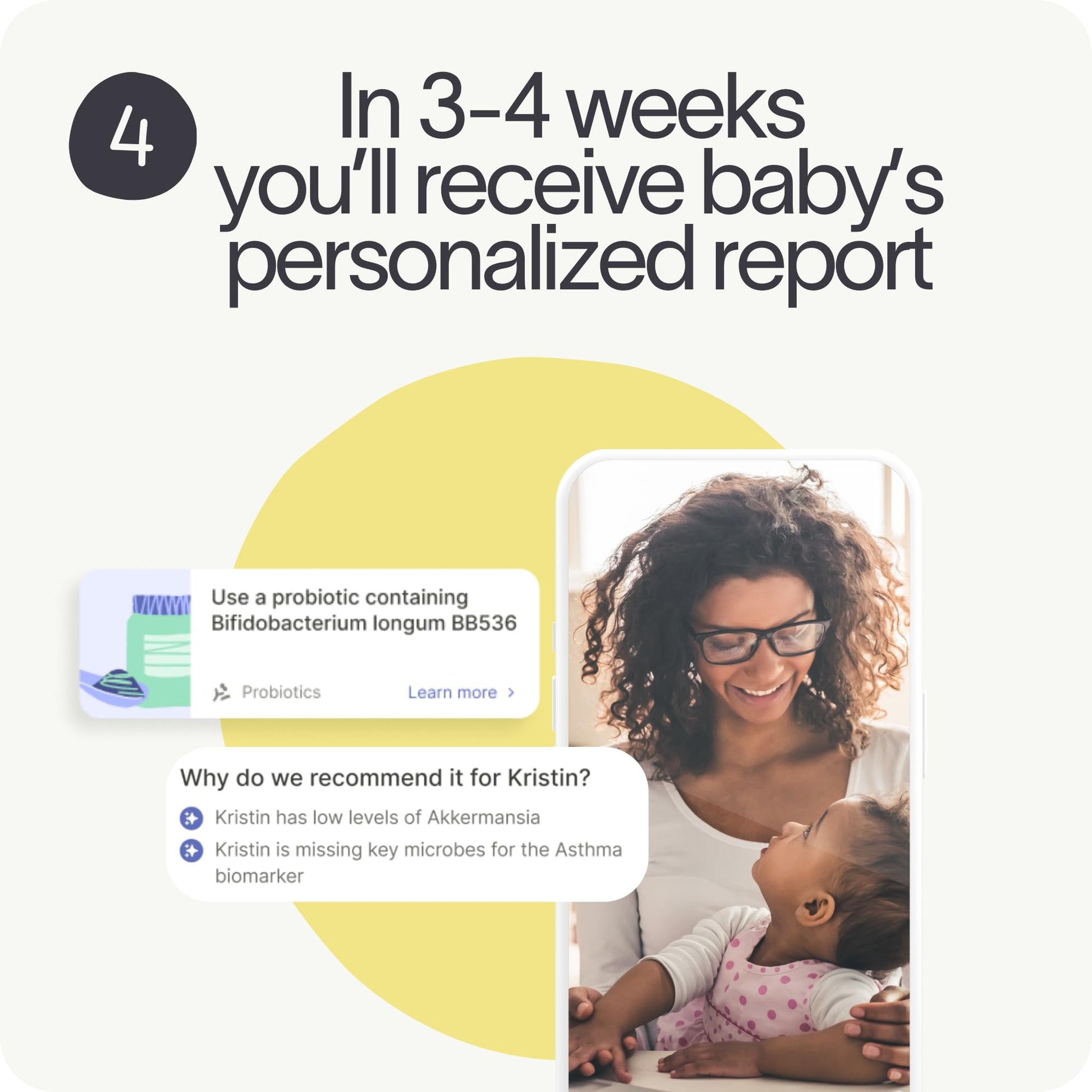 Tiny Health Baby Gut Health Test Kit for Babies and Toddlers, Fast & Mess-Free with Easy at Home Test, 3-4 Weeks Results, Expert Insights Tiny Health uk supplements