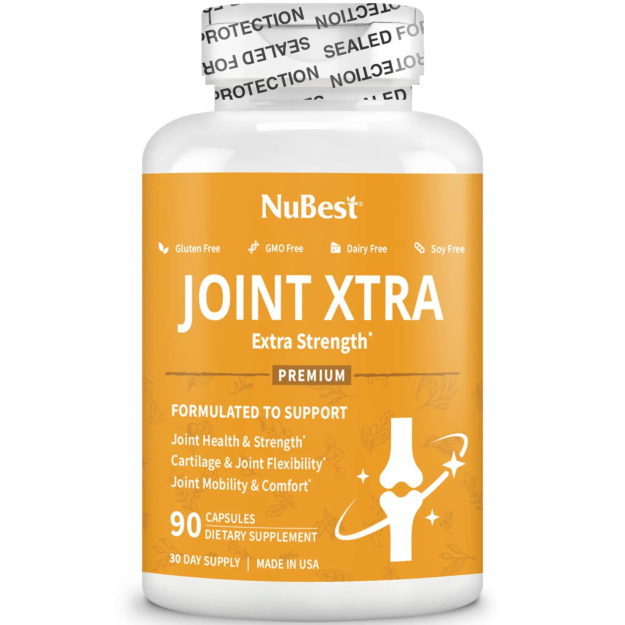 NuBest Joint Xtra - Joint Support Supplement | Joint Health Formula with Triple Joint Strength - Glucosamine, Chondroitin, Turmeric, MSM | 1 Month Supply NuBest uk supplements