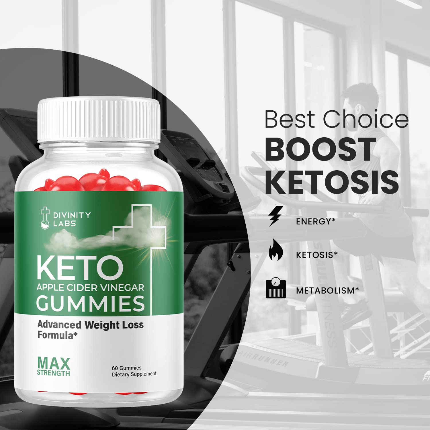 Ark Labs Divinity Labs Keto ACV Gummies, Gummies (3 Pack) Ark Labs uk supplements