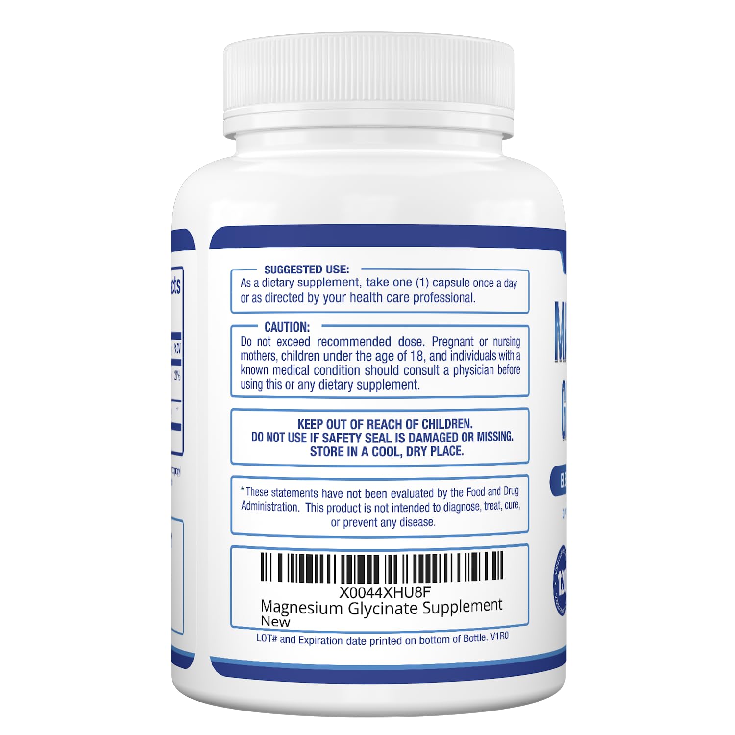 Purely Optimal Magnesium Glycinate 500mg – Sleep Support & Stress Relief – Gentle, High Absorption Magnesium Supplement for Muscle Relaxation, Calm & Nerve Support – 120 Capsules Purely Optimal uk supplements