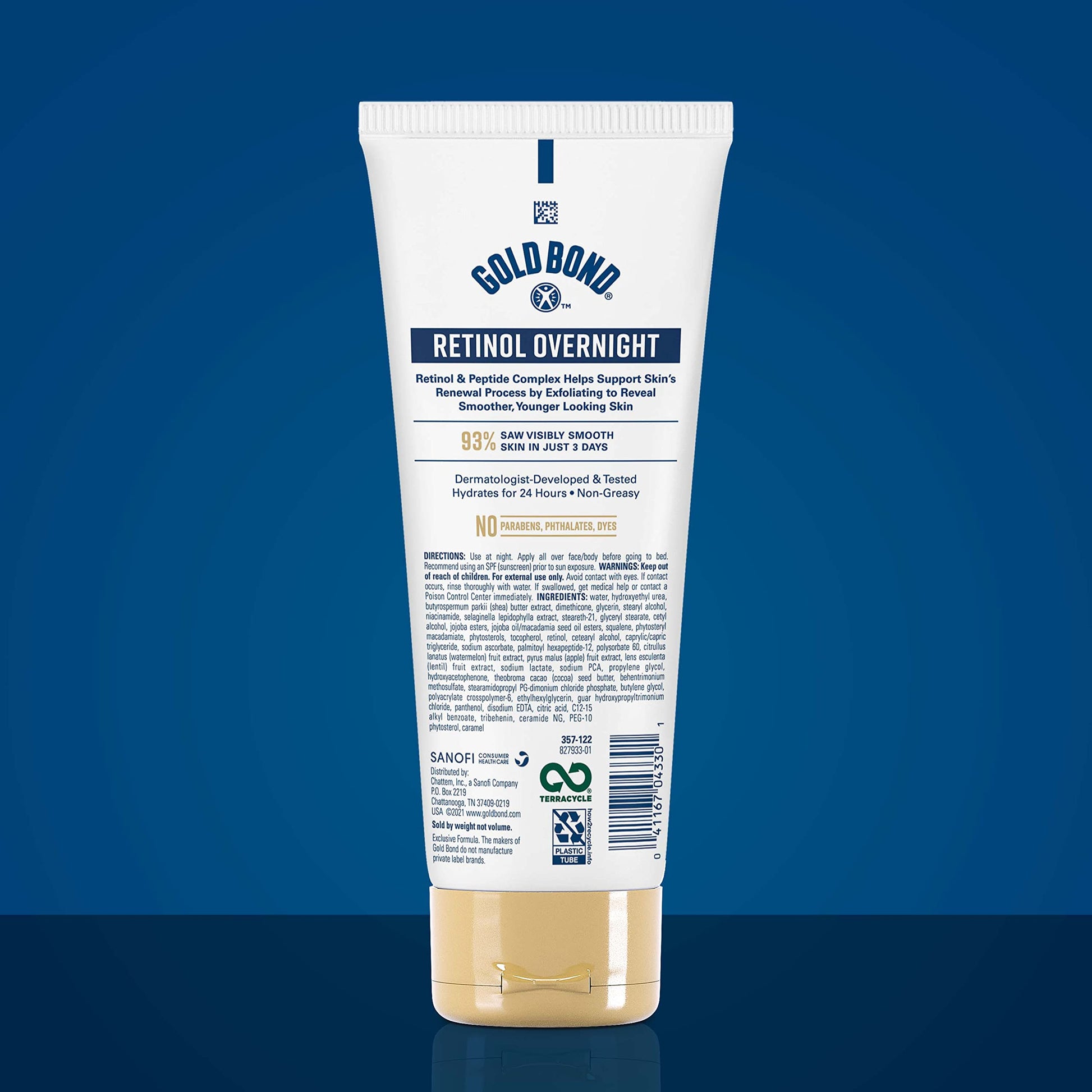 Gold Bond Age Renew Retinol Overnight Body & Face Lotion, With Retinol Gold Bond uk supplements
