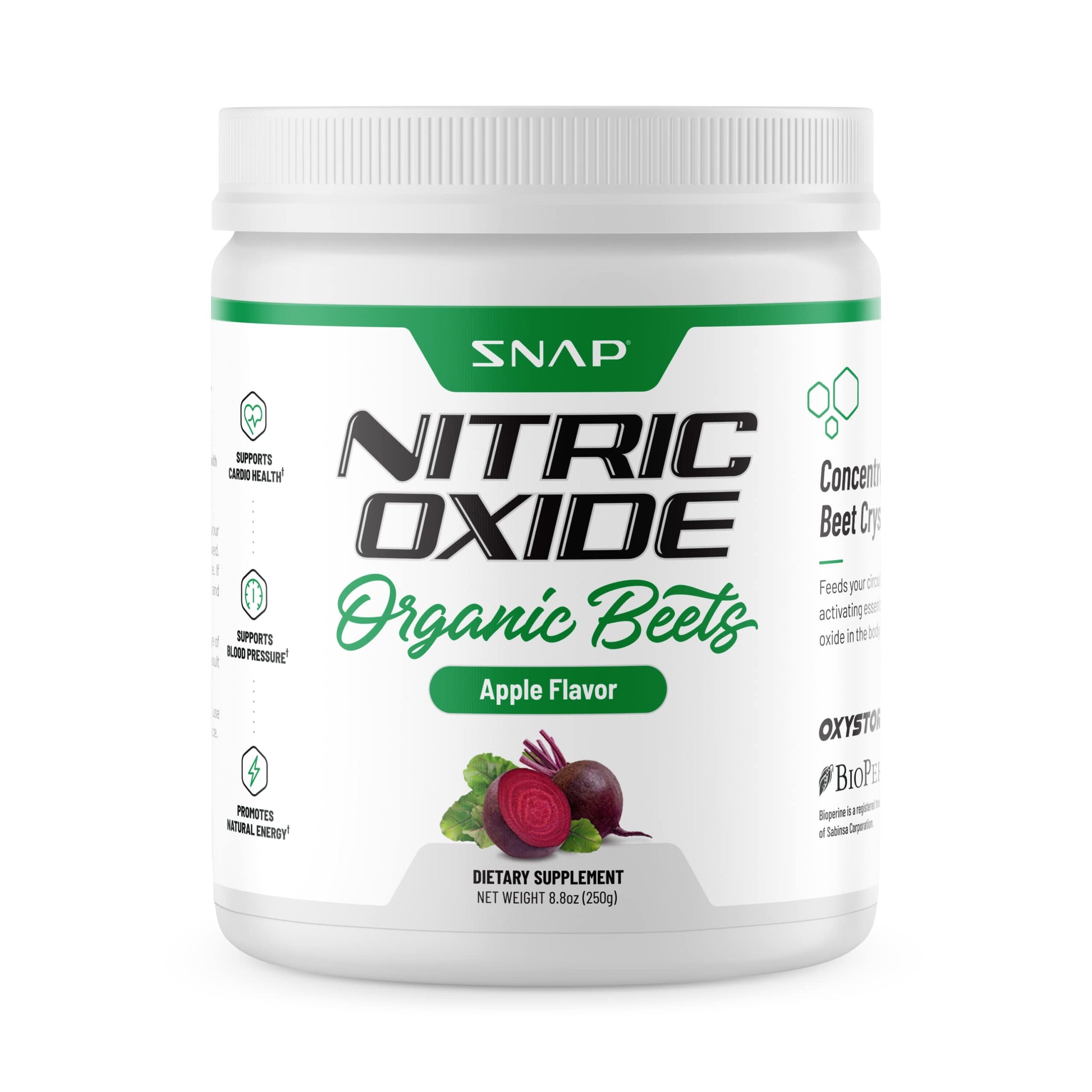 Snap Supplements USDA Organic Beet Root Powder, 3-in-1 Nitric Oxide Supplement Snap Supplements uk supplements