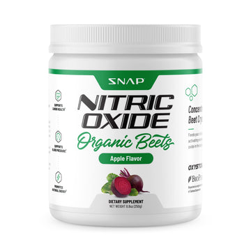 Snap Supplements USDA Organic Beet Root Powder, 3-in-1 Nitric Oxide Supplement Snap Supplements uk supplements