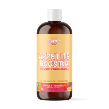 Appetite Booster Weight Gainer for Kids, 16 Fl Oz, Natural Orange Strawberry By Llorens Wellness LLORENS PHARMACEUTICAL uk supplements