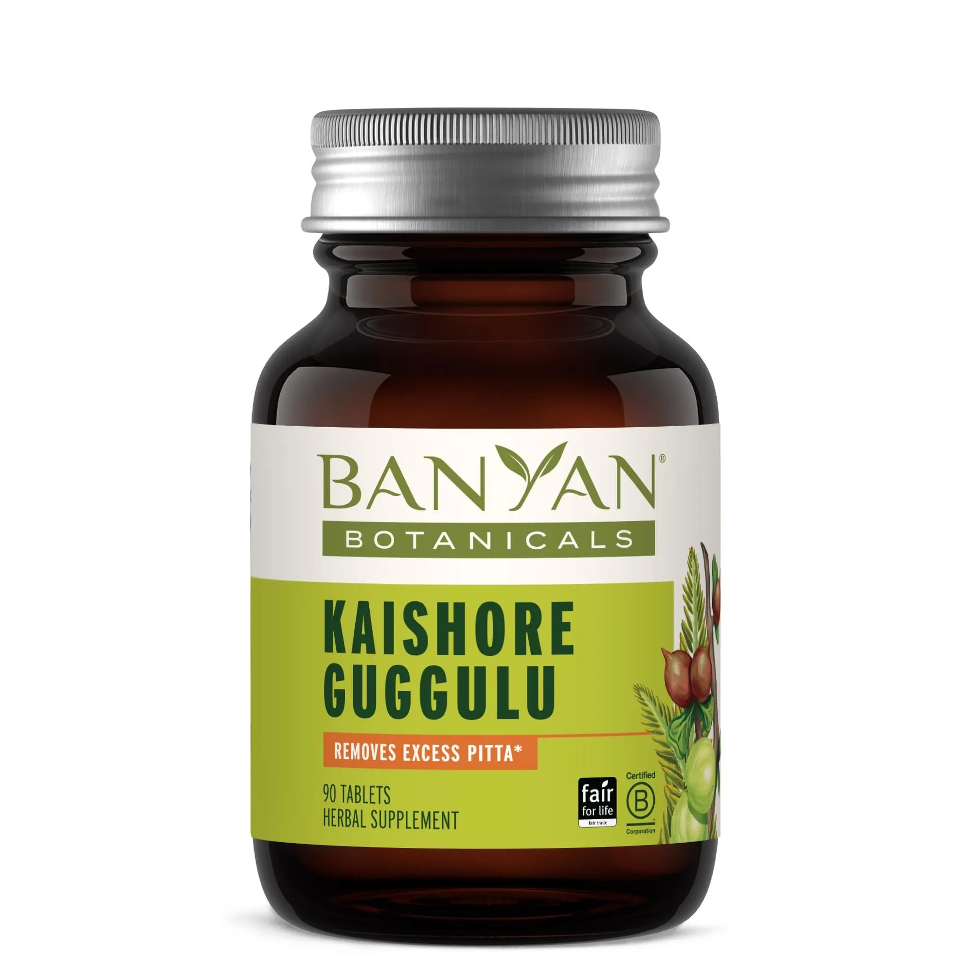 Banyan Botanicals Kaishore Guggulu – Organic Joint Support Supplement – Traditional Blend that Supports Healthy Joints, Muscles, and Connective Tissue* – 90 tablets – Non-GMO Sustainably Sourced Vegan Banyan Botanicals uk supplements