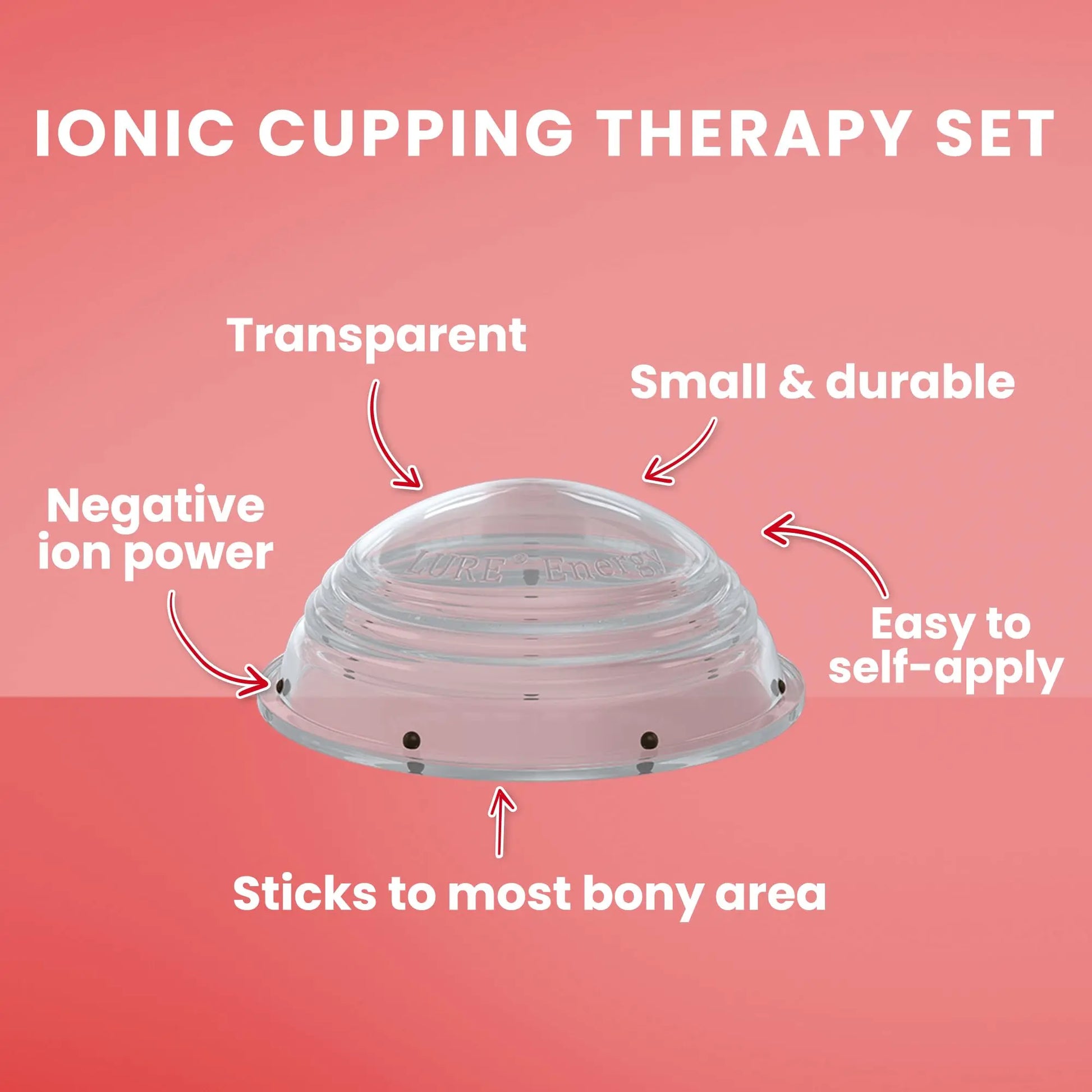 Lure Essentials Cupping Therapy Set 10 Professional Silicone Cupping Cups for Muscle Knots, Joints, Muscles, Arms and Feet Lure Essentials uk supplements