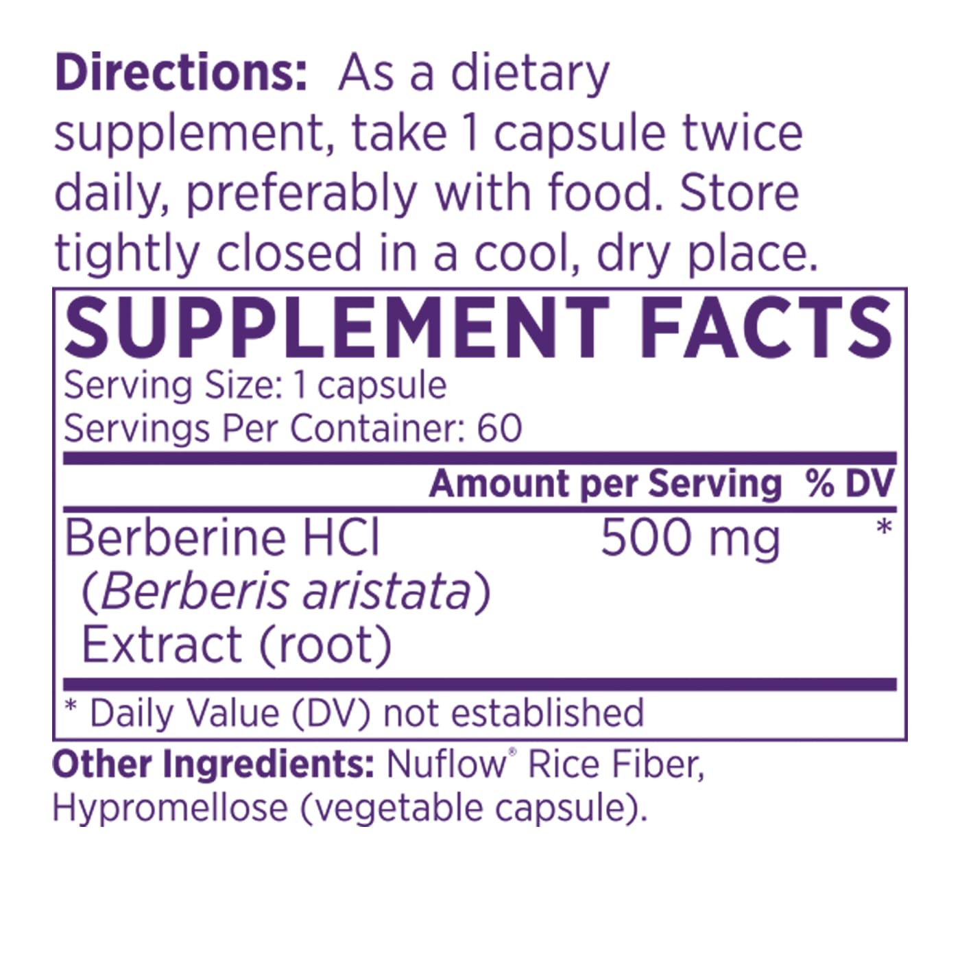 NAOMI Berberine 500mg - Immune Support & Normal LDL Cholesterol and Triglyceride NAOMI uk supplements