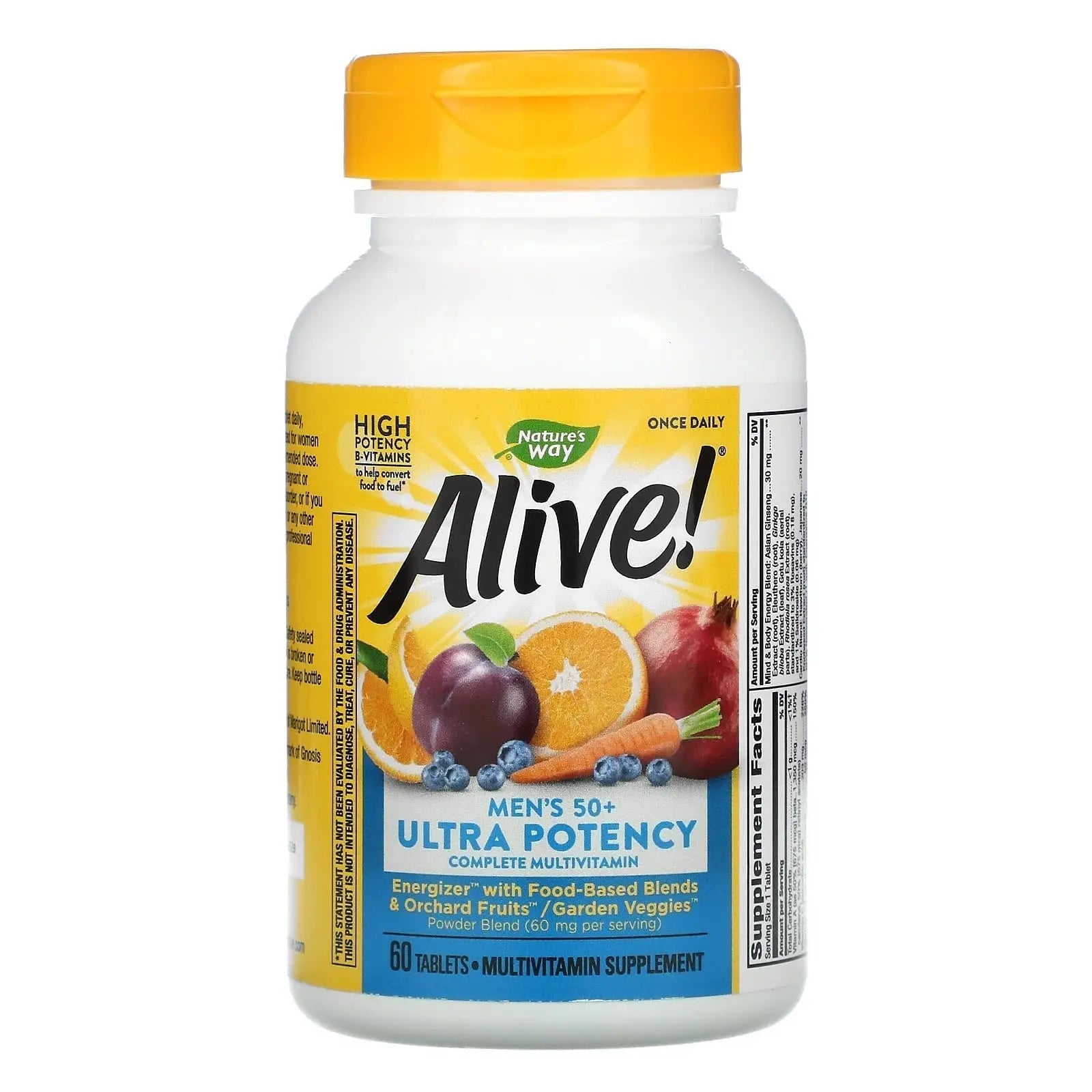 Alive! Once Daily Men's 50+ Ultra - 60 Tablets by Nature's Way Nature's Way uk supplements
