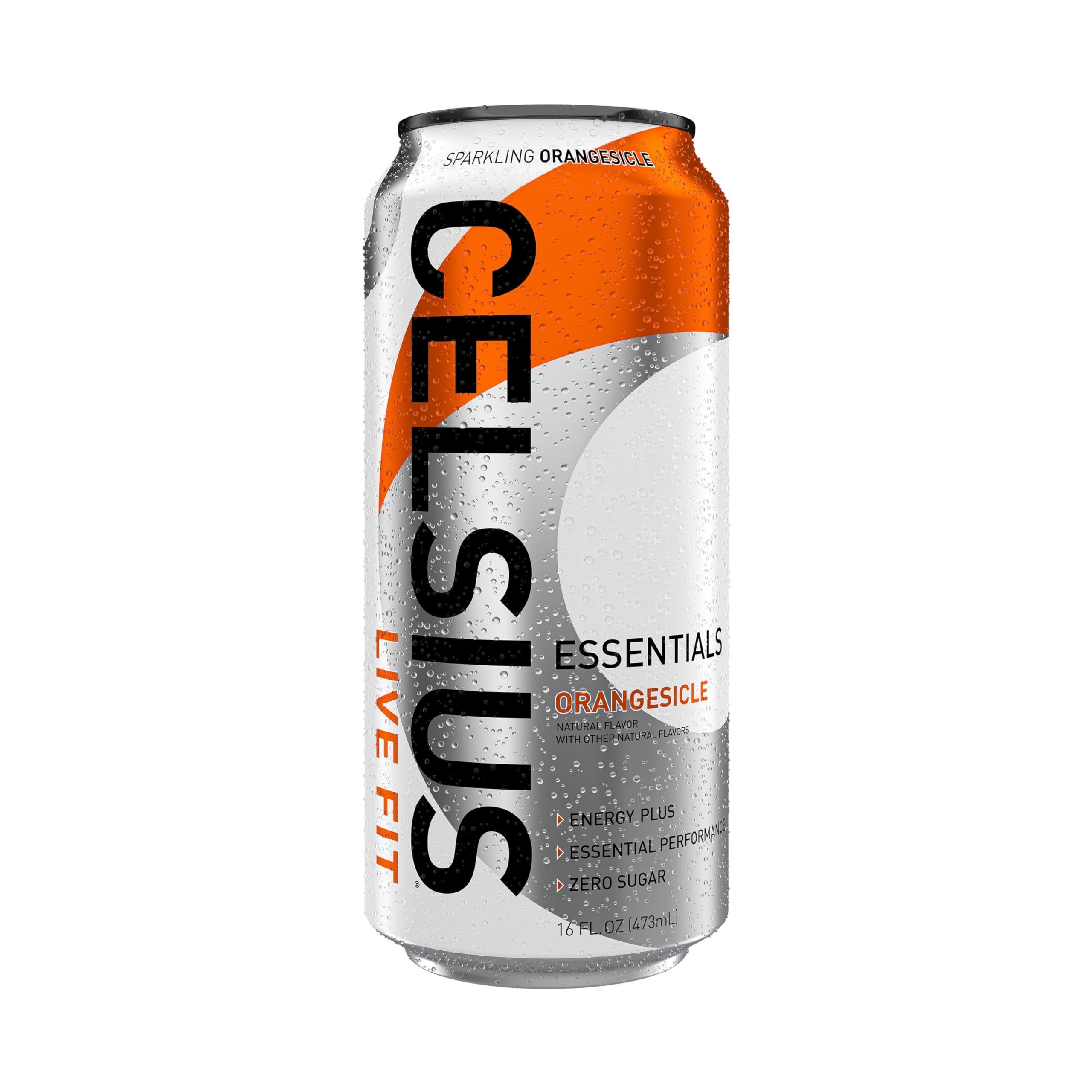 CELSIUS ESSENTIALS, Sparkling Orangesicle, Performance Energy Drink 16 Fl Oz (Pack of 12) CELSIUS uk supplements