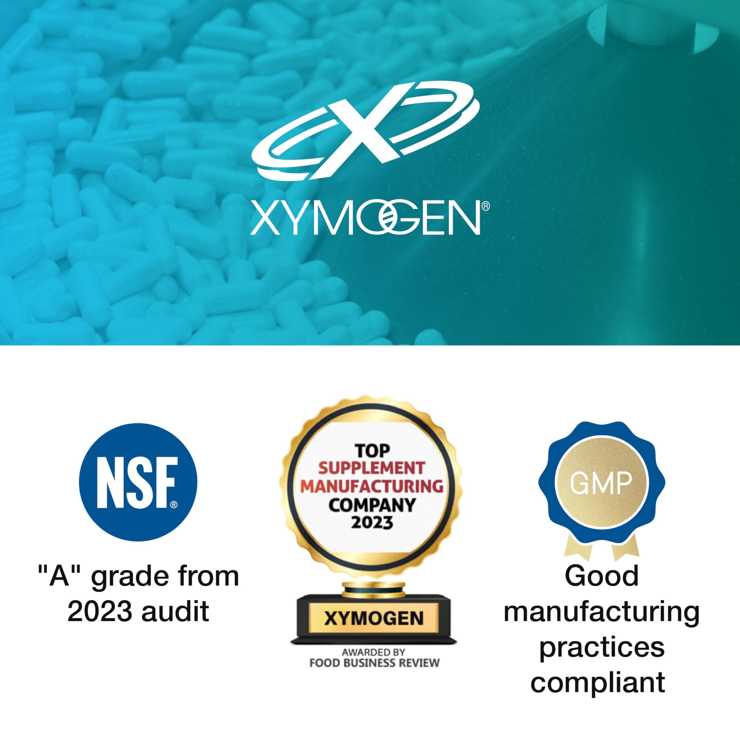 XYMOGEN Saloxicin - Antioxidant Support Supplement - Grape Seed Extract, Pomegranate Fruit & Cranberry Supplement - White Willow Bark & Boswellia Extract - 120 Capsules XYMOGEN uk supplements