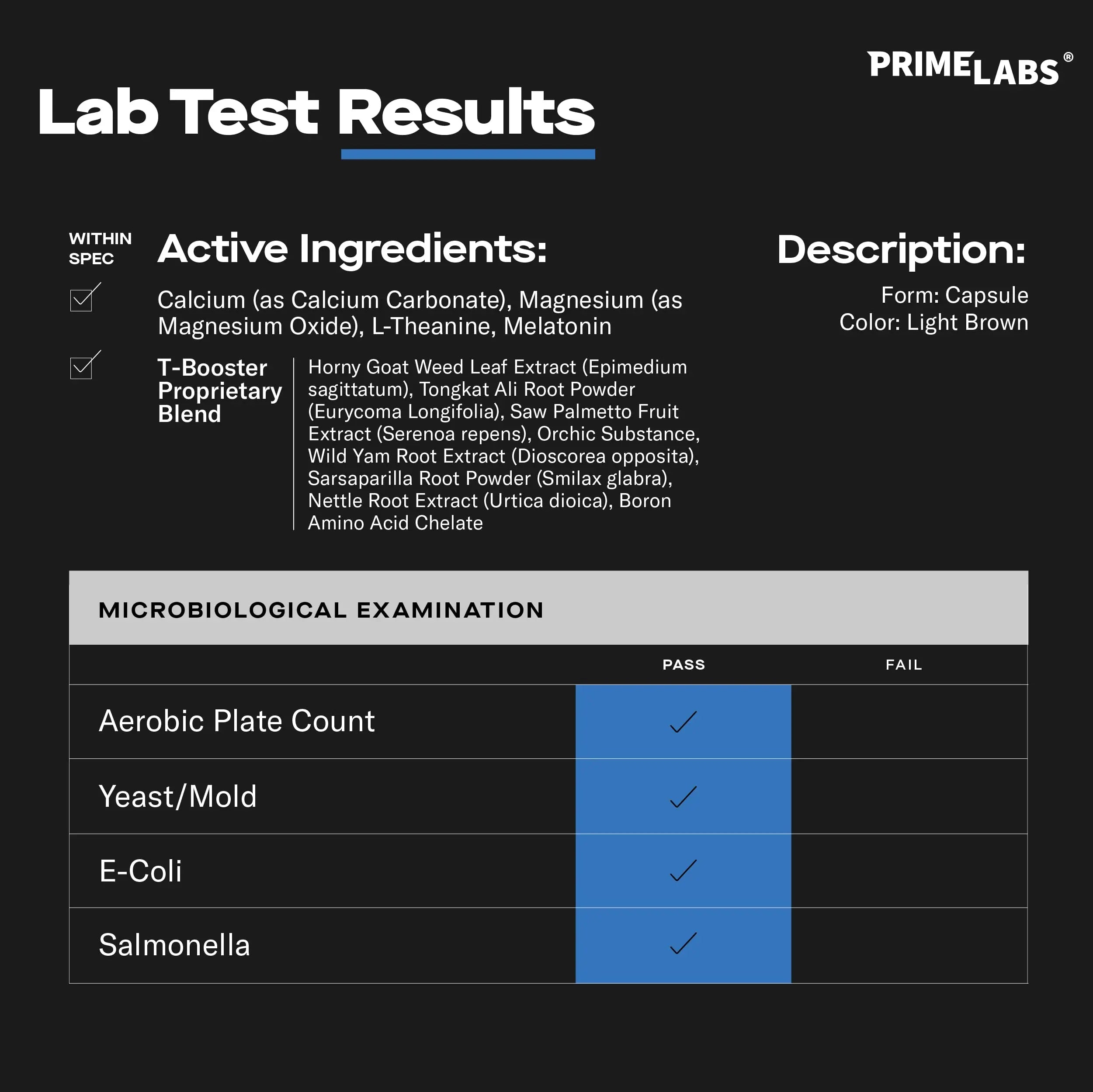 Prime Labs Night Duty - Nighttime Testosterone Booster & Sleep Support - PM Rest & Muscle Recovery Supplements - 60 Count Prime Labs uk supplements