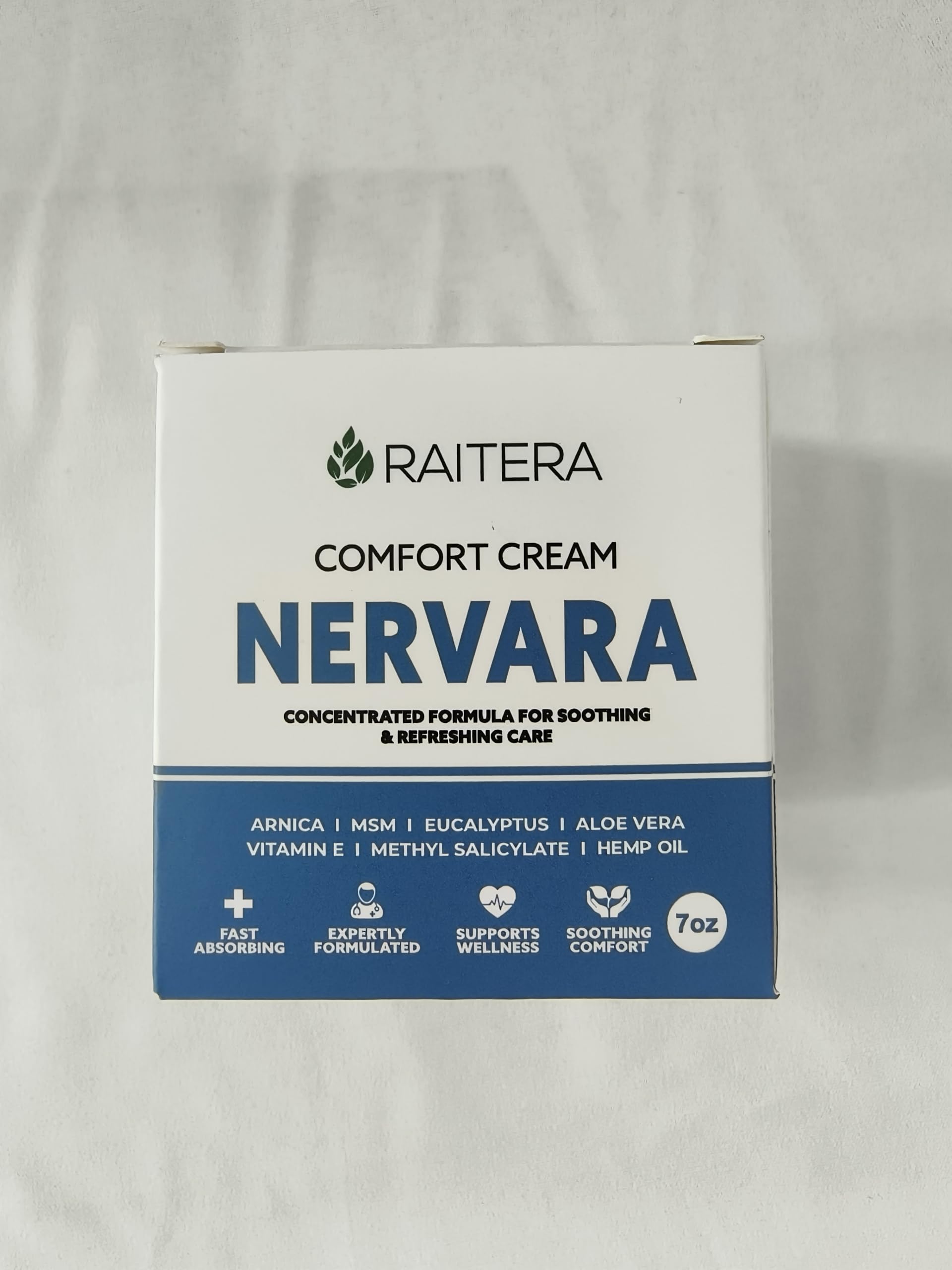 Raitera Neuropathy Cream – Extra Strength for Feet, Hands, Legs, Toes – Advanced Cooling Non-Greasy Fast Absorbing Formula - Natural Ingredients Frankincense, Arnica, Aloe Vera, Turmeric, MSM Raitera uk supplements