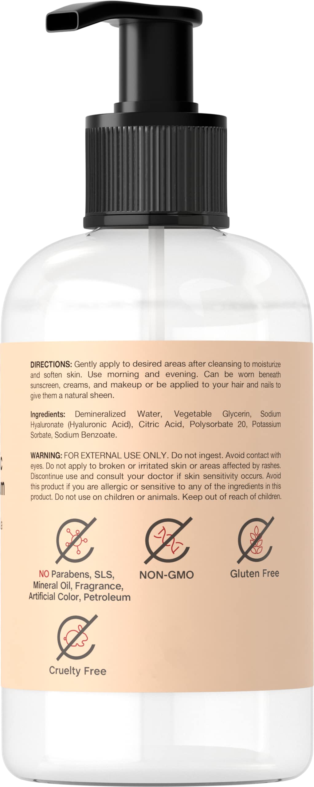 Hyaluronic Acid Serum for Face & Skin | 8 oz | Paraben & SLS Free Moisturizer | Packaging Coera uk supplements
