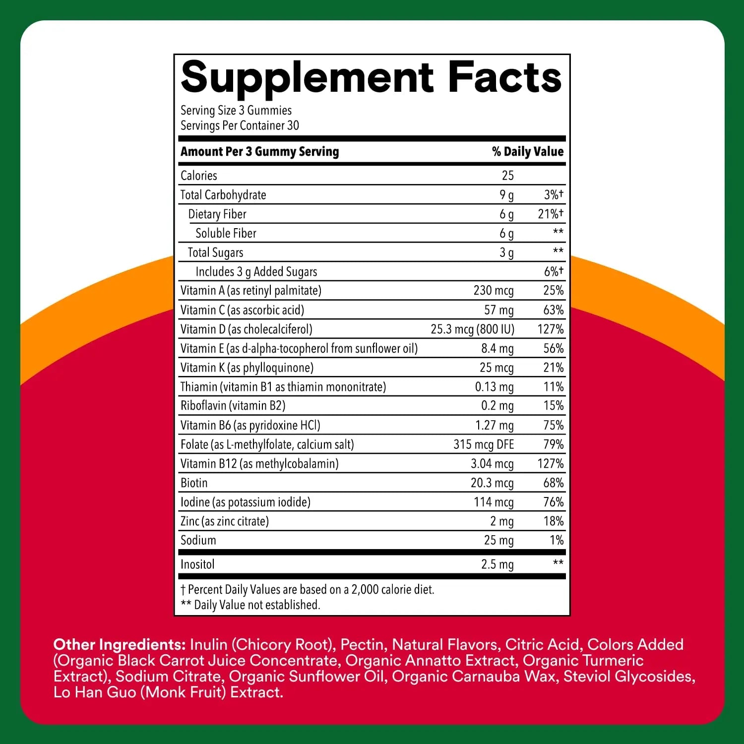 SmartyPants Fiber Supplement & Multivitamin for Men & Women - Improved Formula: Prebiotic Fiber Gummies with Omega 3 (DHA/EPA), Vitamin D3, C, Vitamin B12, B6, A, K & Zinc, 90 Count (30 Day Supply) SmartyPants uk supplements