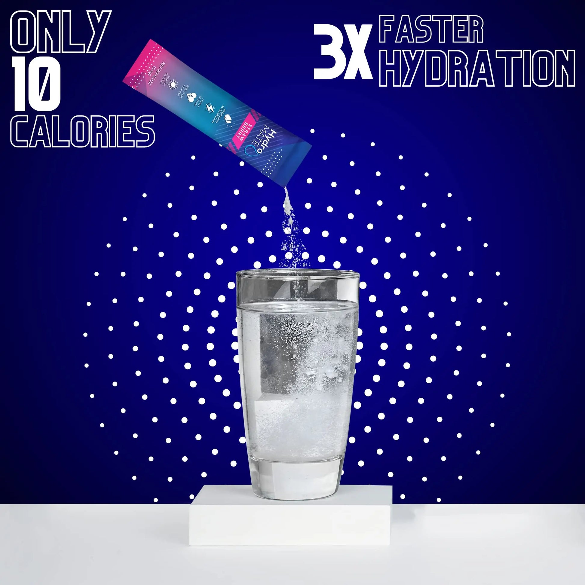 HydroMATE Electrolytes Powder Drink Mix Packets Hydration Accelerator Low Sugar Party Favors for Rapid Recovery Vitamin C Plu NatureWorks uk supplements