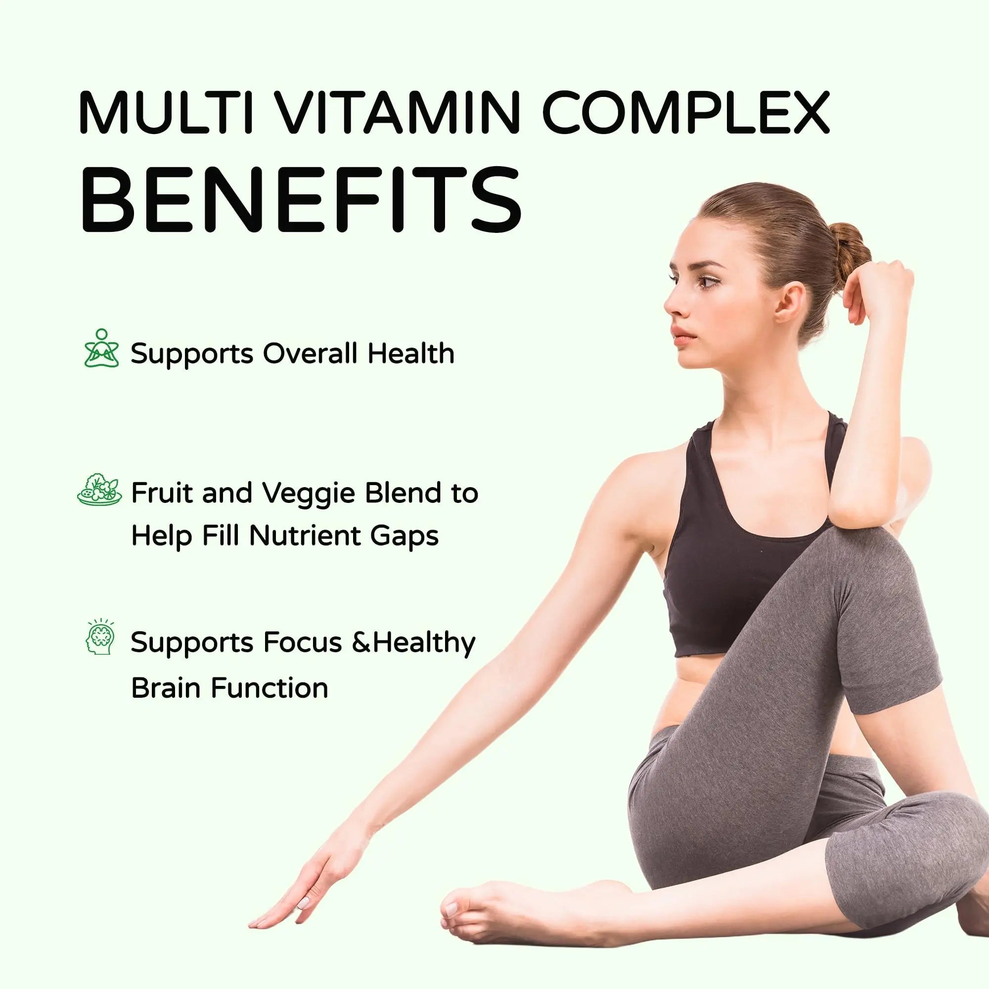 HERB PURE Multi Vitamin Complex Daily Multivitamin for Men and Women – 28 Essential Vitamins & Minerals with Active Vitamins, Superfood Blend, Alpha GPC HERB PURE uk supplements
