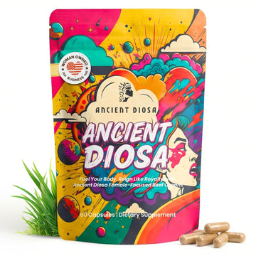 ANCIENT DIOSA Grass Fed Beef Liver Capsules - Female-Focused Organ Supplement with Liver, Heart, Ovary & Uterus - Supports Hormone Balance & Vitality, Whole Body Wellness - 60 Capsules ANCIENT DIOSA uk supplements