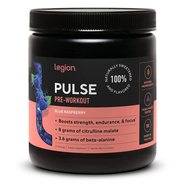LEGION Pulse Pre Workout Supplement - All Natural Nitric Oxide Preworkout Drink LEGION uk supplements