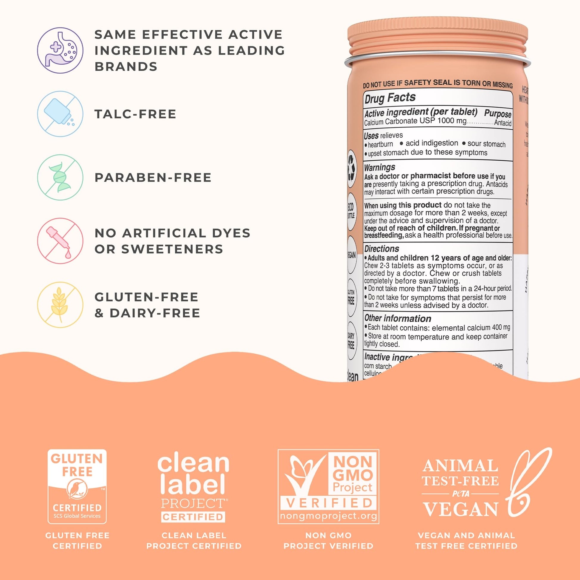 Wonderbelly Antacid, Effective Heartburn and Instant Acid Indigestion Relief, Maximum Wonderbelly uk supplements