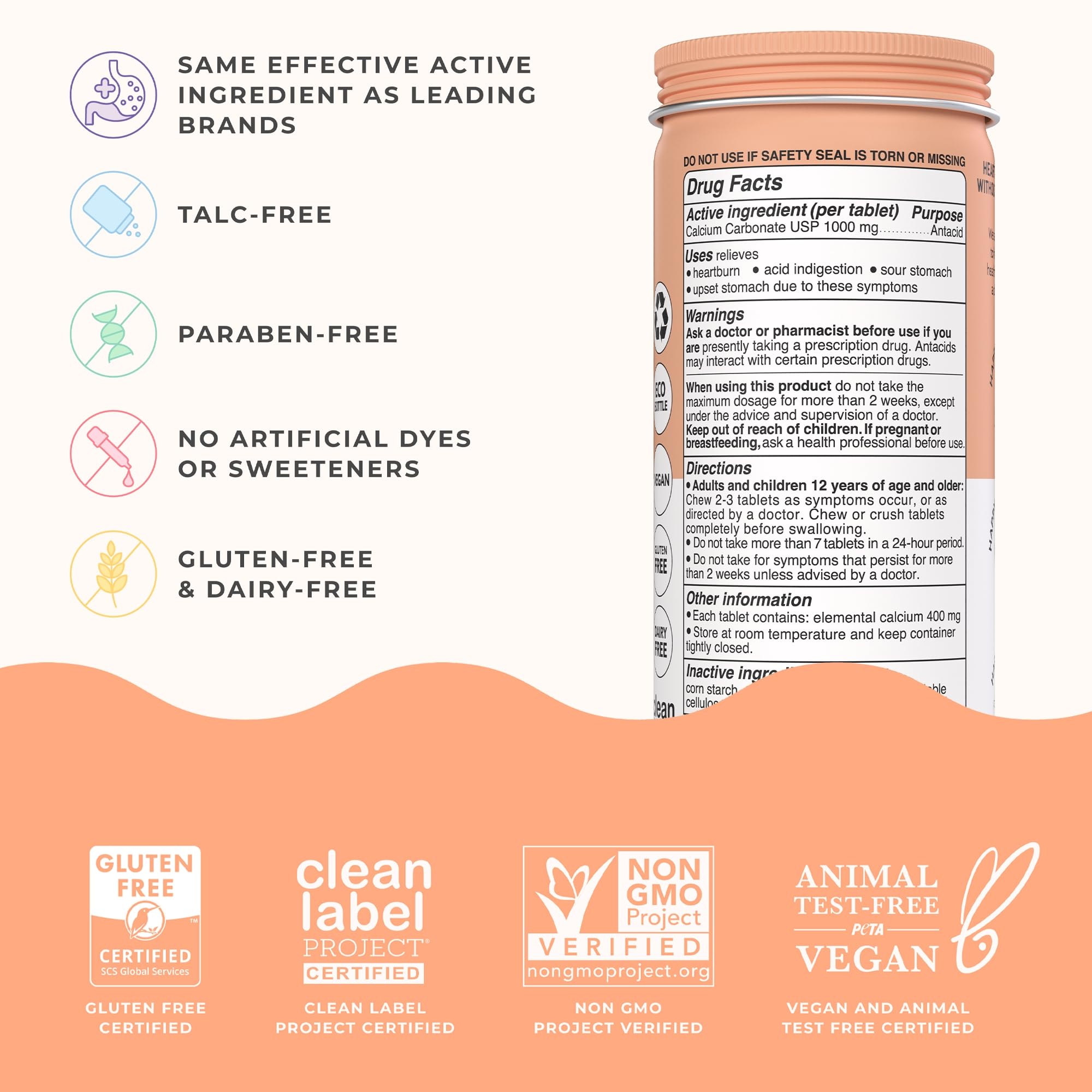 Wonderbelly Antacid, Effective Heartburn and Instant Acid Indigestion Relief, Maximum Wonderbelly uk supplements